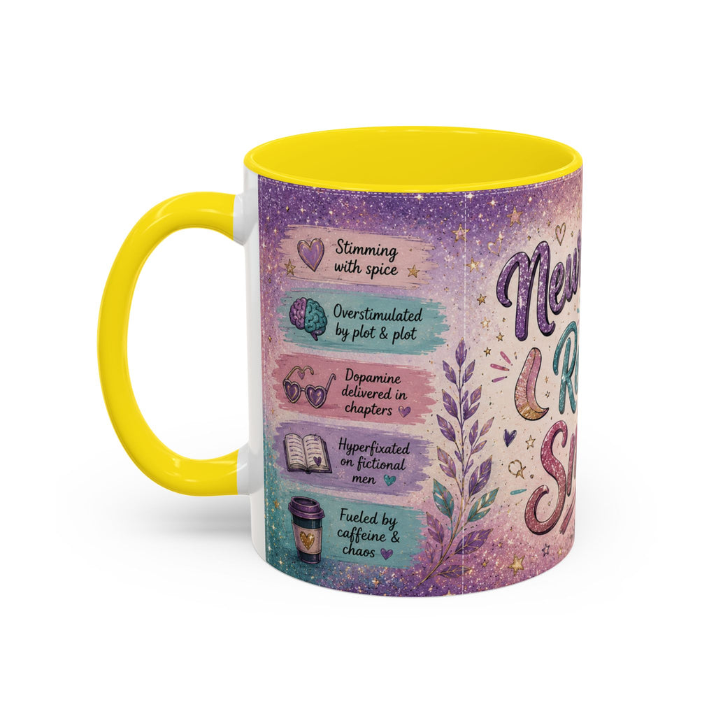 Neurospicy & Reading Smut Mug 📚 | Cozy Booktok Coffee Cup | NeuroVibe Shop™