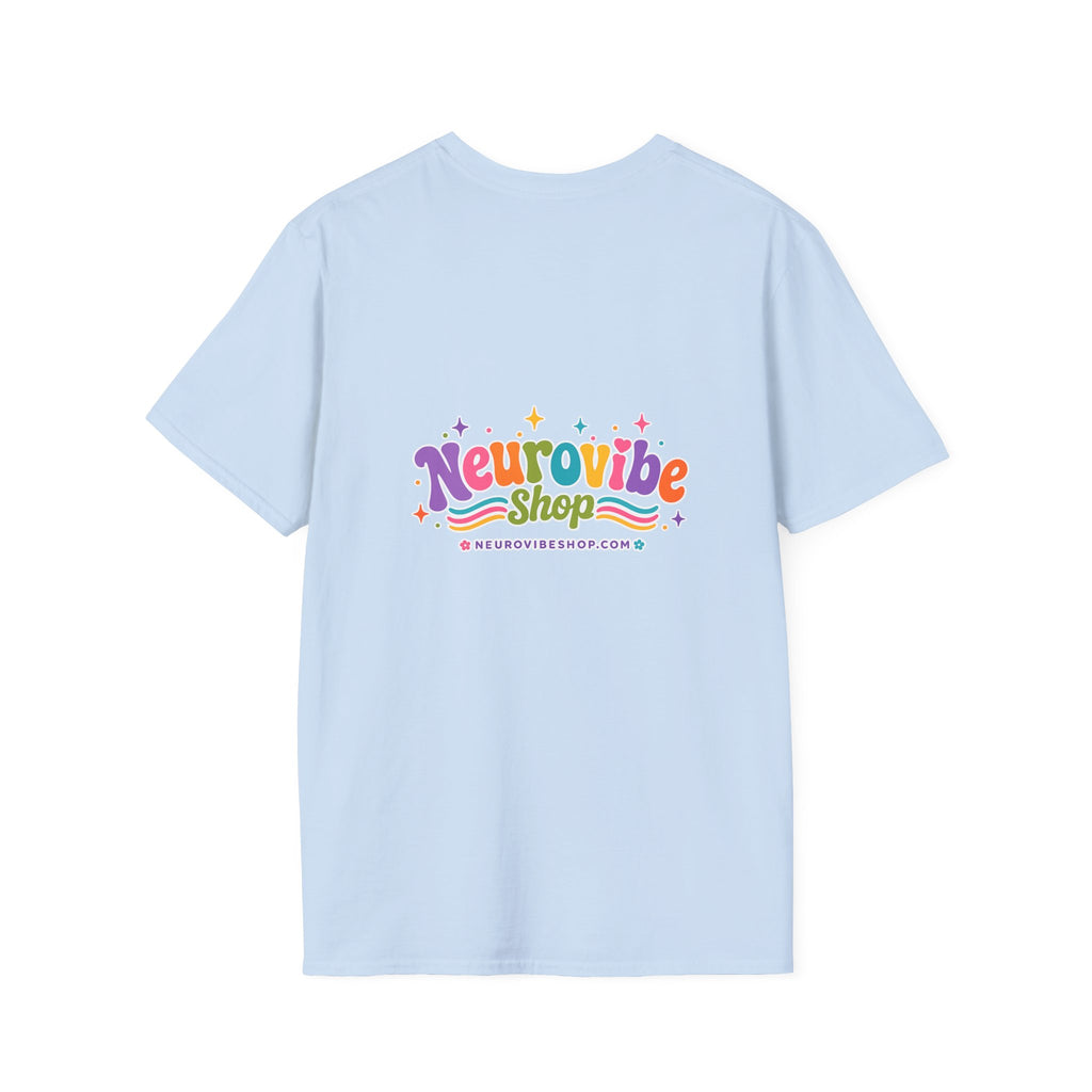 Neurospicy Rainbow T-Shirt | Neurodiversity Pride Shirt | ADHD Autism Awareness Tee | Colorful Neurodivergent Graphic T-Shirt | LGBTQ+ Inclusive Neurospicy Apparel