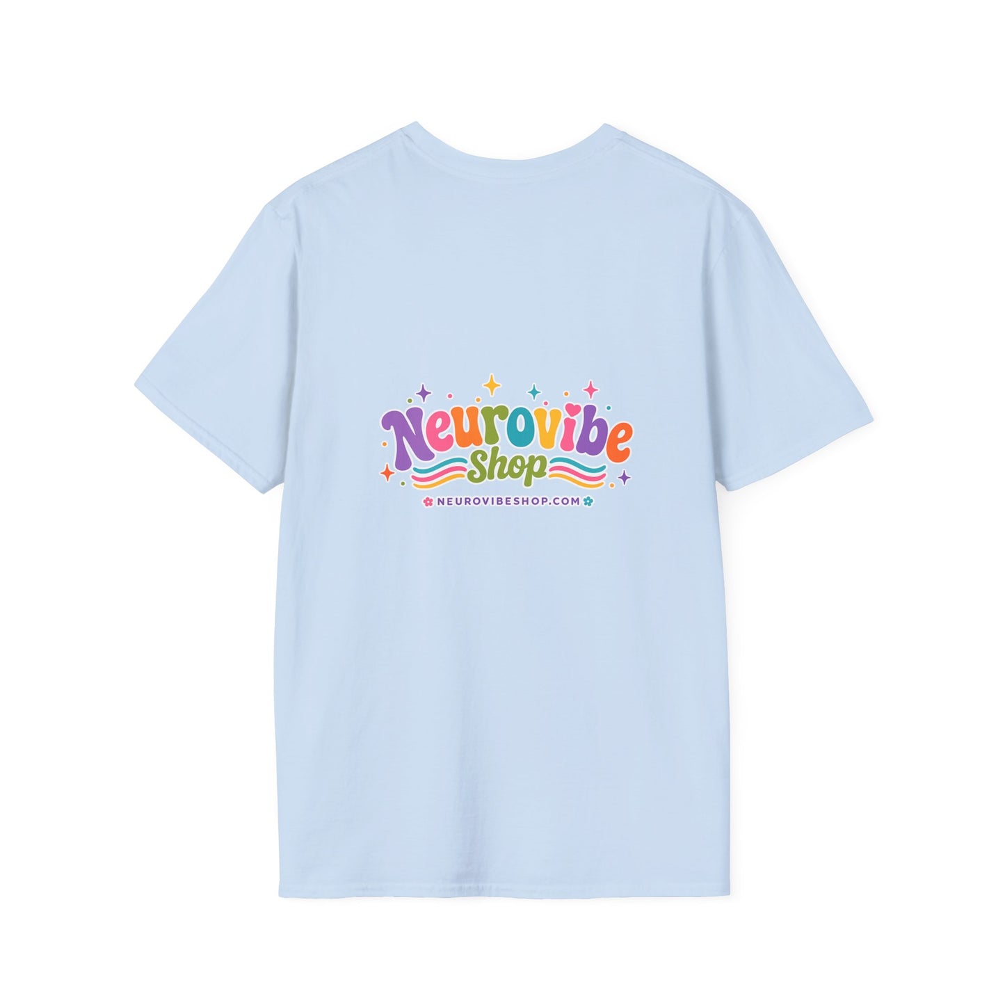 Neurospicy Rainbow T-Shirt | Neurodiversity Pride Shirt | ADHD Autism Awareness Tee | Colorful Neurodivergent Graphic T-Shirt | LGBTQ+ Inclusive Neurospicy Apparel
