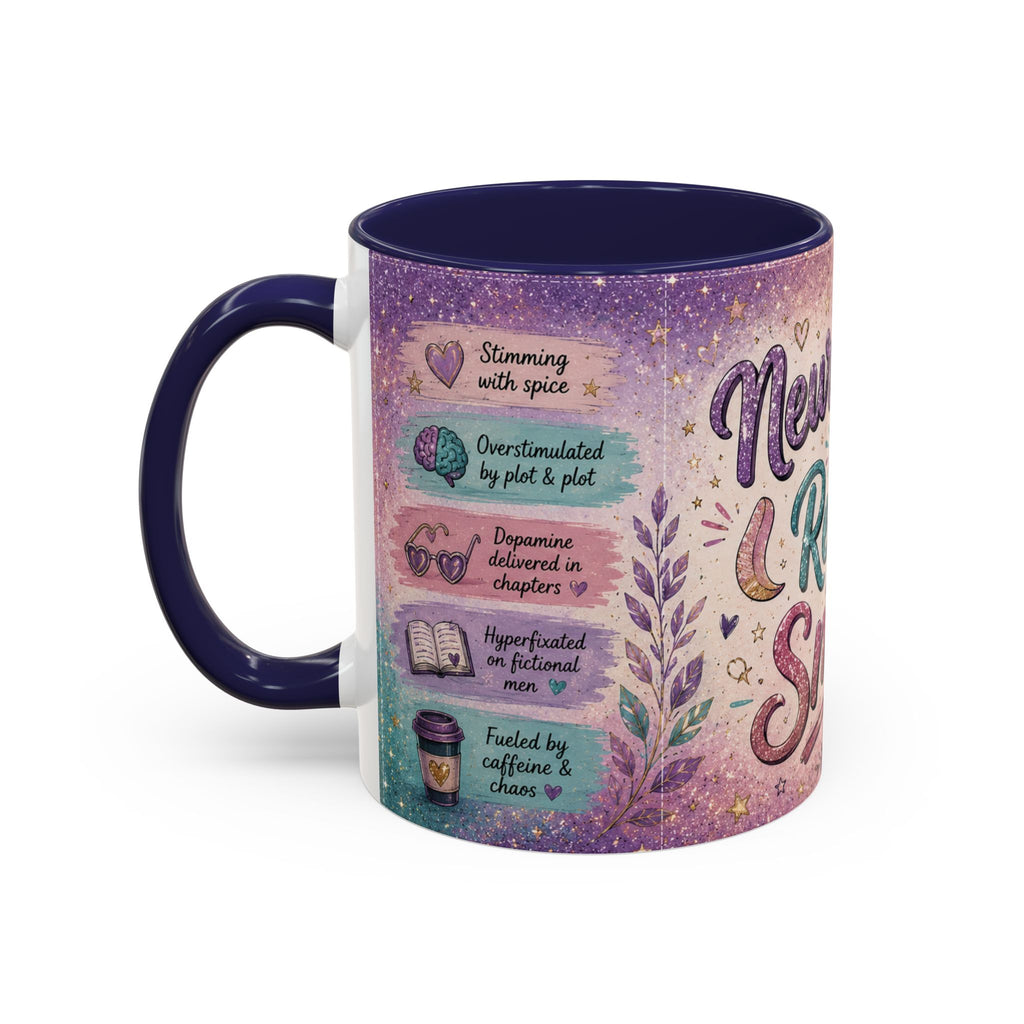Neurospicy & Reading Smut Mug 📚 | Cozy Booktok Coffee Cup | NeuroVibe Shop™