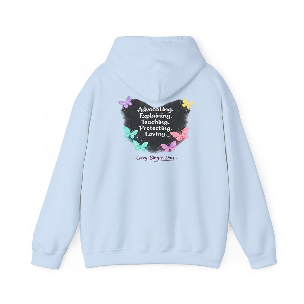 Special Needs Parent Hoodie, Doing The Impossible On Very Little Sleep Tee, Autism Mom Gift, ADHD Parent Hoodie, Advocate Hoodie