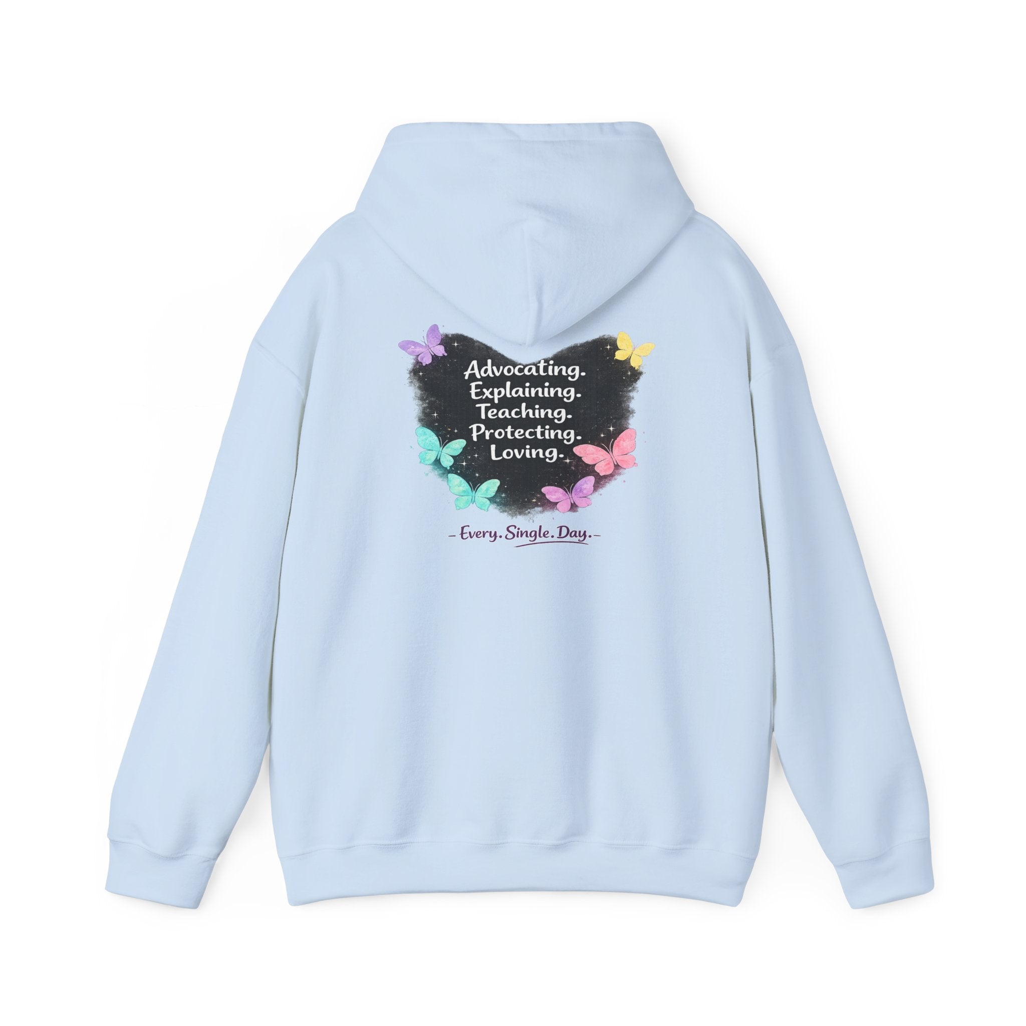 Special Needs Parent Hoodie, Doing The Impossible On Very Little Sleep Tee, Autism Mom Gift, ADHD Parent Hoodie, Advocate Hoodie