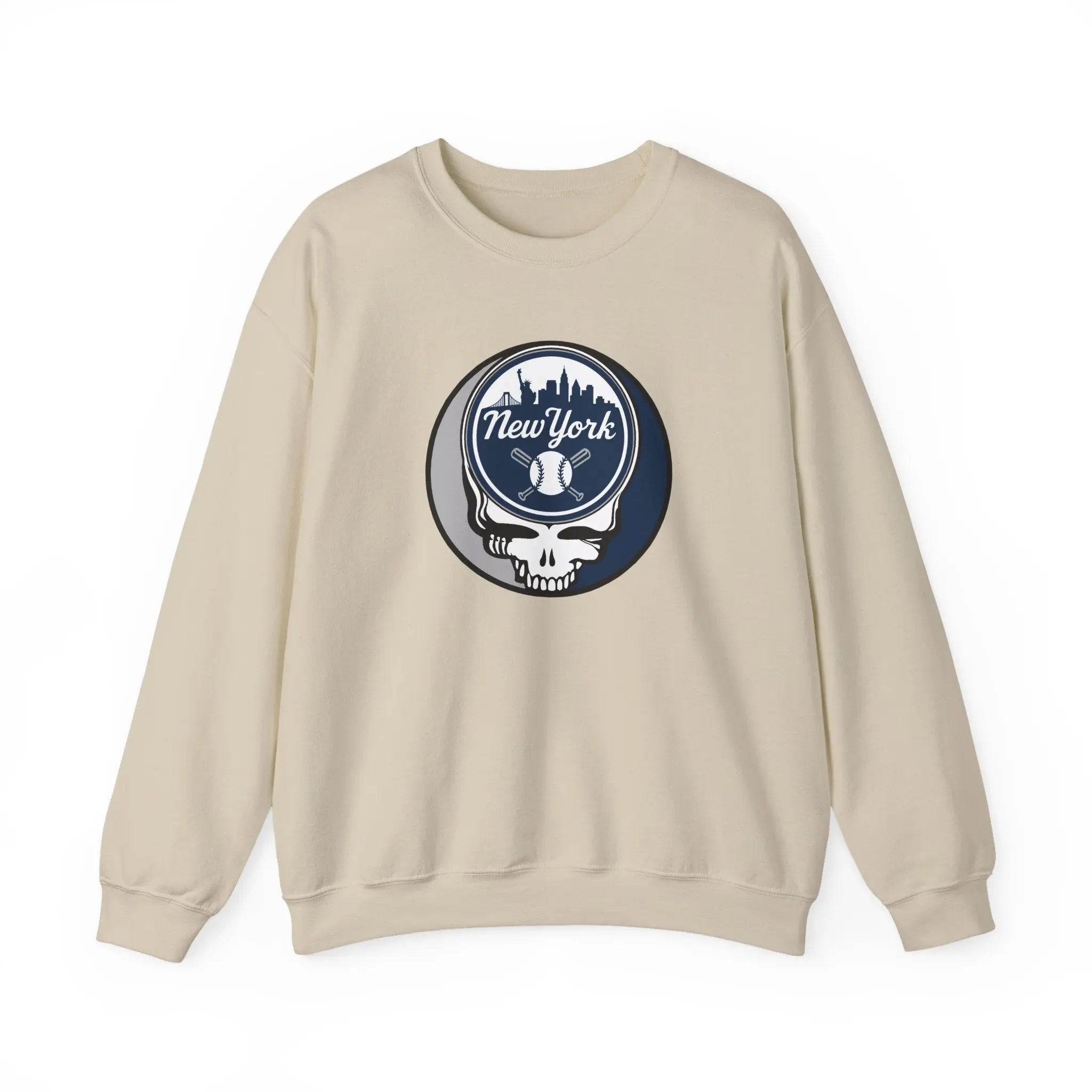 New York Yankees Original Stealie Grateful Dead Crewneck Grateful Dead Sweatshirt