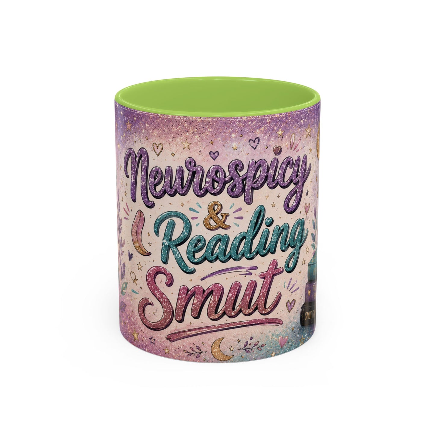 Neurospicy & Reading Smut Mug 📚 | Cozy Booktok Coffee Cup | NeuroVibe Shop™