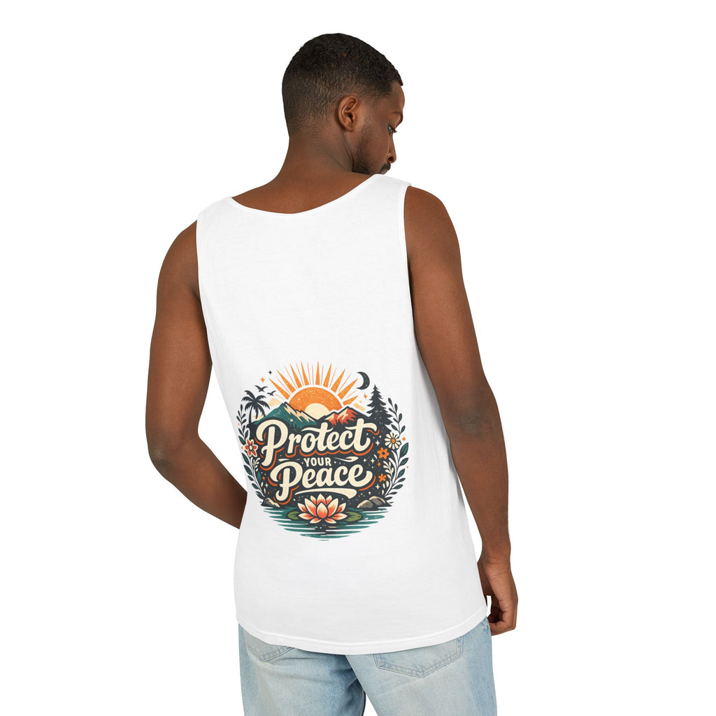 Healing Isn’t Linear Tank Top | Mental Health Awareness Shirt | NeuroVibe Shop™