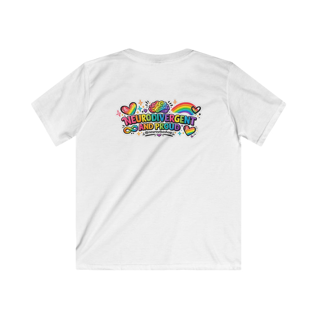 Kids Back to School Sunshine Tee | Ready to Shine School Shirt | Neurodivergent Pride Apparel | Colorful First Day of School T-Shirt ☀️📚🌈🦋