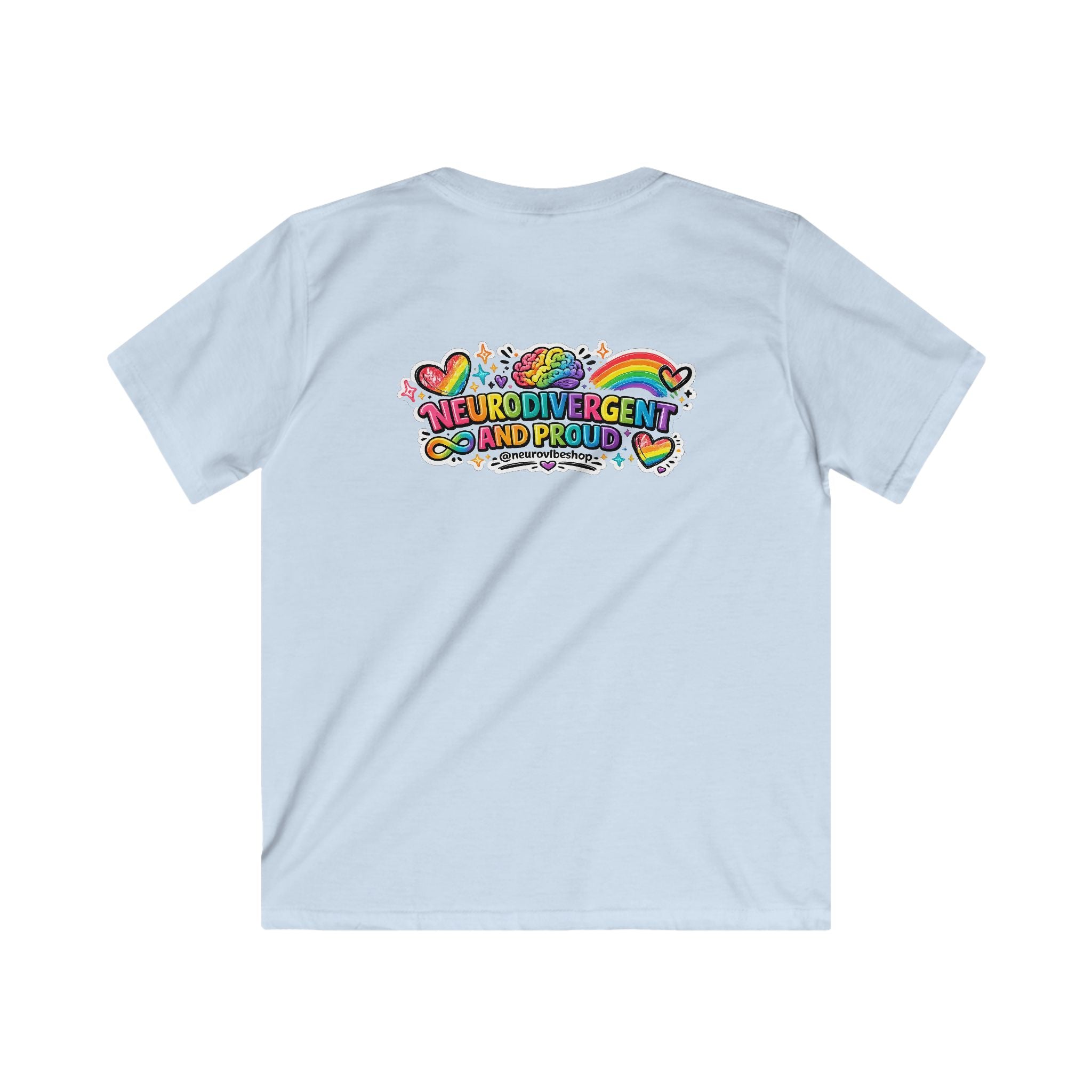 Kids Back to School Sunshine Tee | Ready to Shine School Shirt | Neurodivergent Pride Apparel | Colorful First Day of School T-Shirt ☀️📚🌈🦋