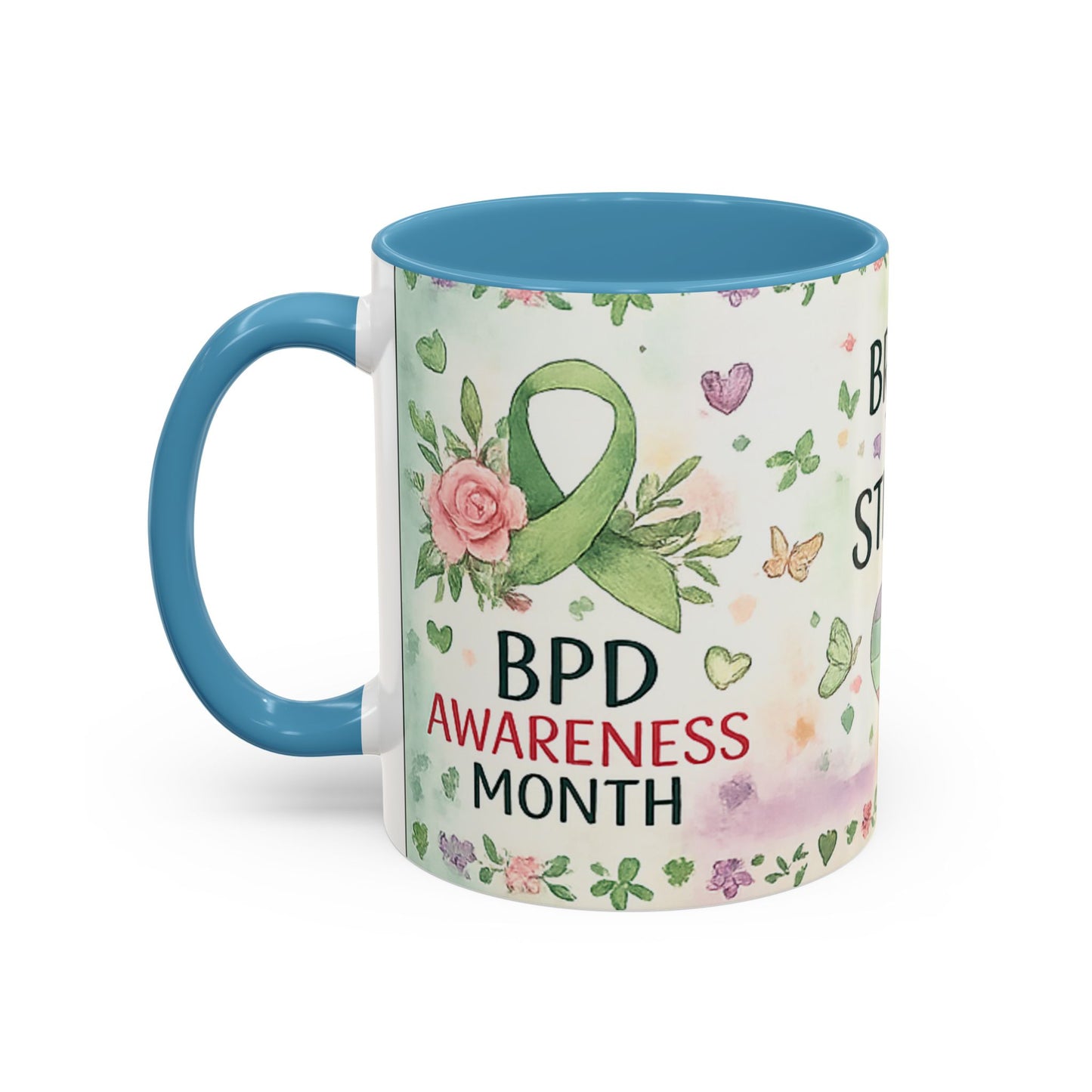 Break the Stigma Mug 💚 | Mental Health Awareness Coffee Cup | NeuroVibe Shop™