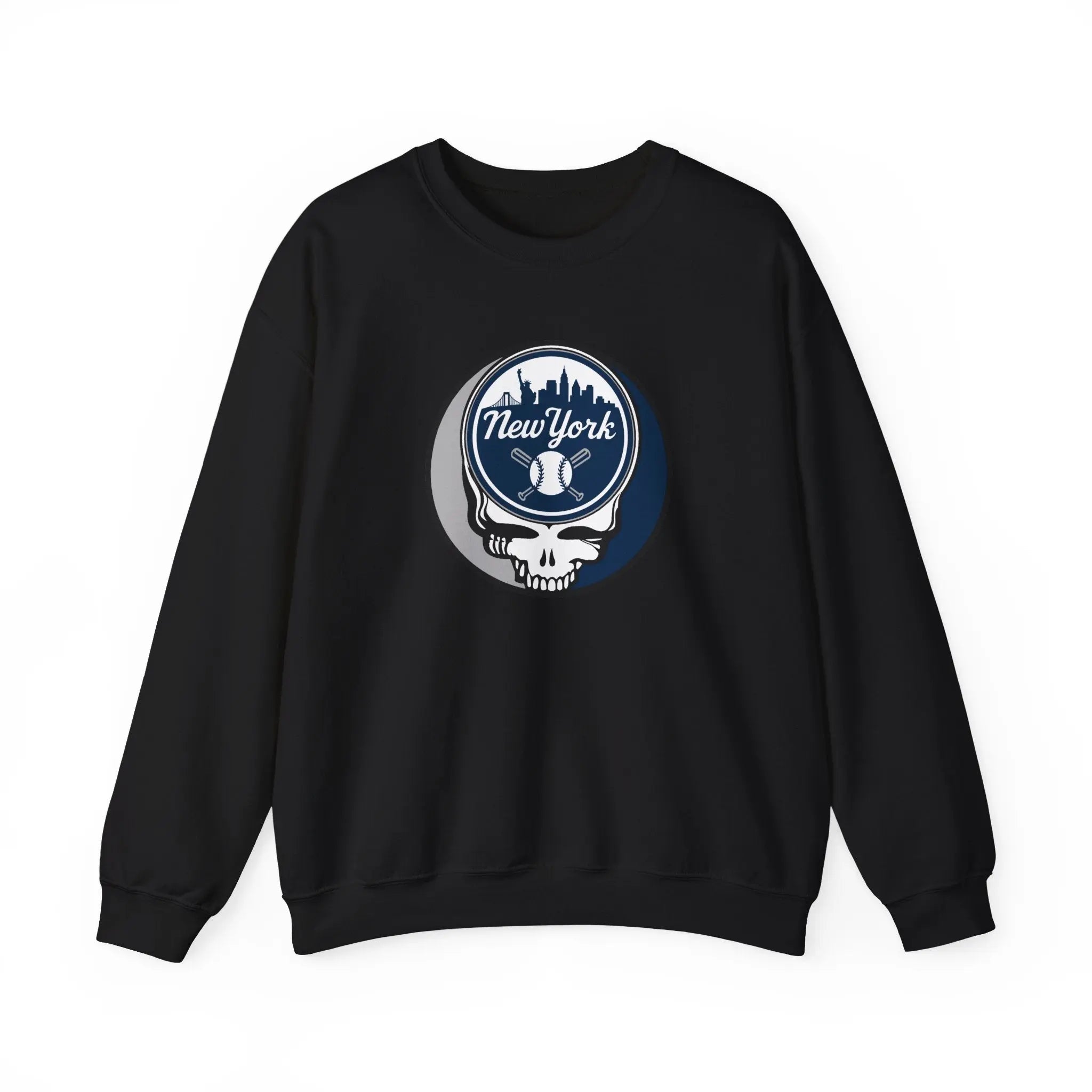 New York Yankees Original Stealie Grateful Dead Crewneck Grateful Dead Sweatshirt