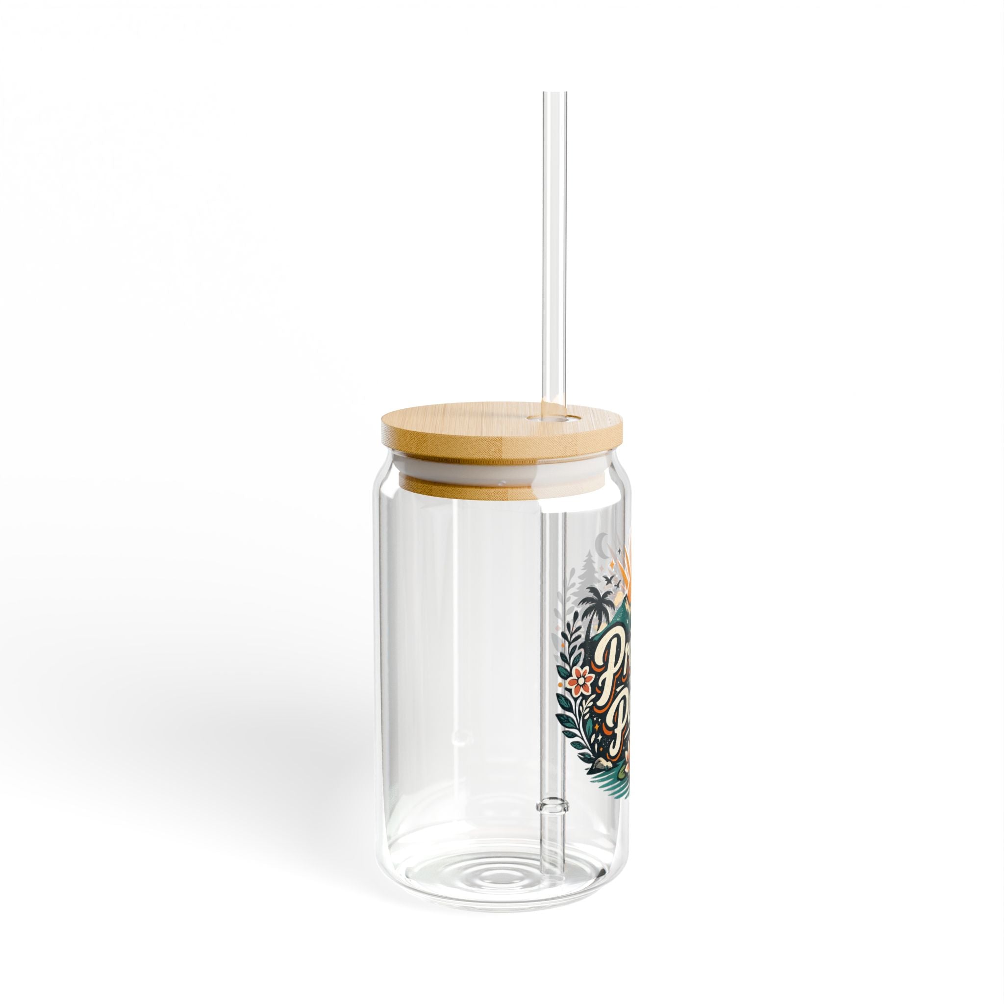 Protect Your Peace Tumbler ✨ | Positive Vibes Glass 15oz