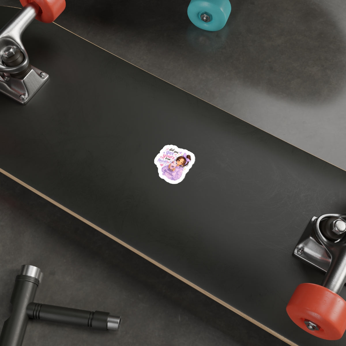 💜 Did You Get Yours From NeuroVibe? Loaded Tea Girl Sticker | Pastel Kawaii NeuroVibe Decal