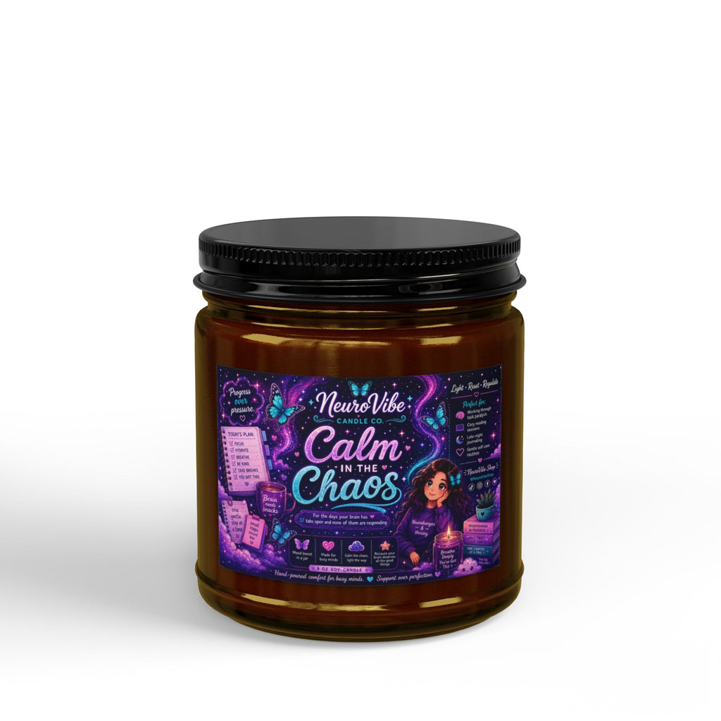 Calm in the Chaos Scented Soy Candle — Aromatherapy Jar (4oz & 9oz)