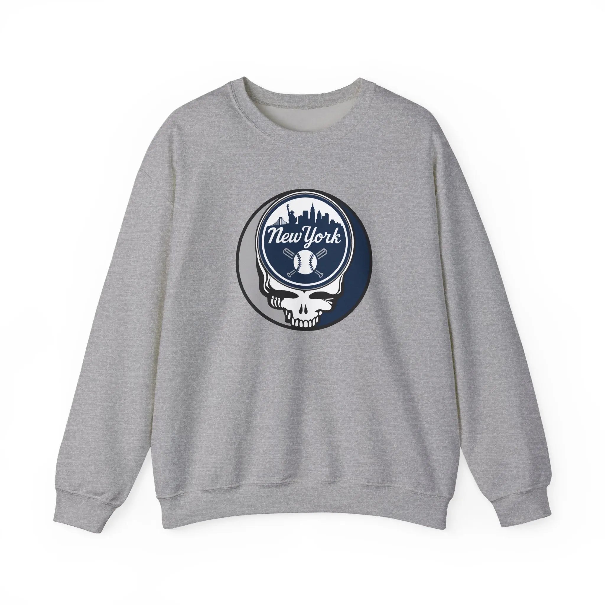 New York Yankees Original Stealie Grateful Dead Crewneck Grateful Dead Sweatshirt