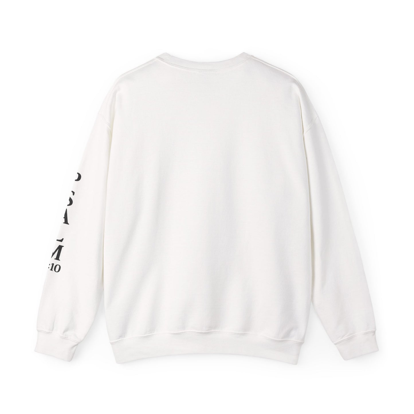 Be Still & Know Crewneck Sweatshirt | Psalm 46:10 Christian Faith Sweatshirt