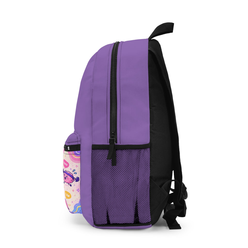 NeuroVibe Kawaii Backpack | Cute Mental Health & School Bag | NeuroVibe Shop™