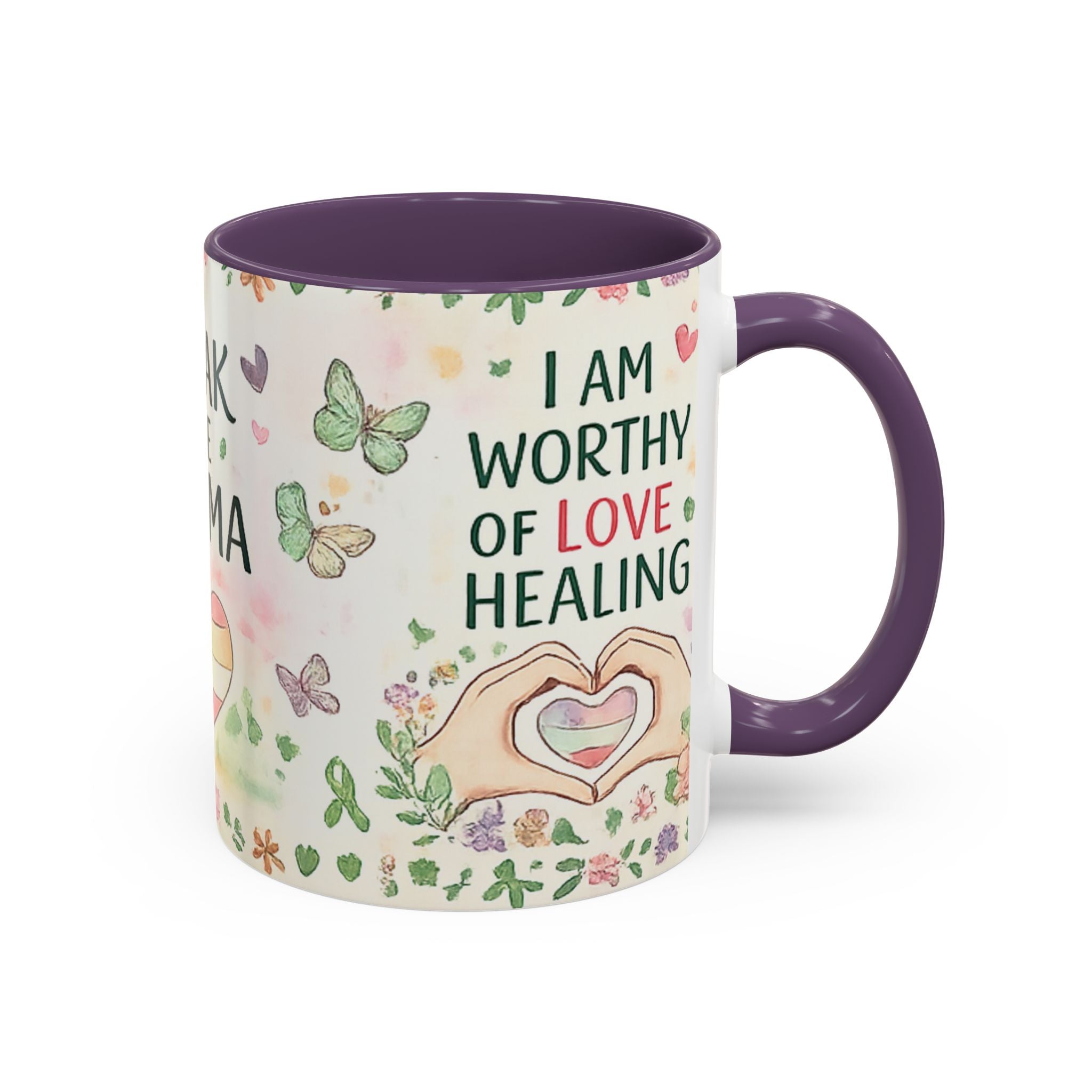 Break the Stigma Mug 💚 | Mental Health Awareness Coffee Cup | NeuroVibe Shop™