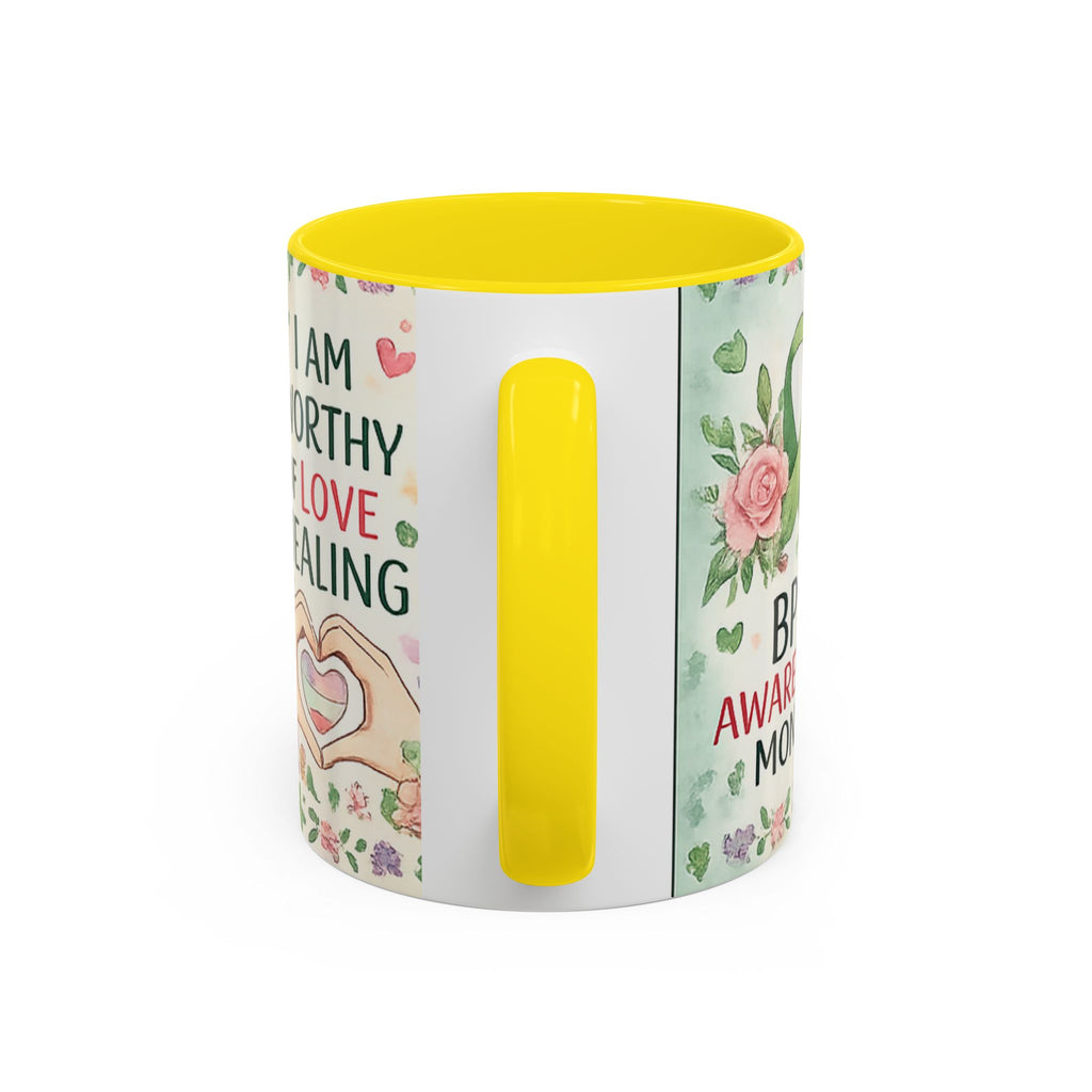 Break the Stigma Mug 💚 | Mental Health Awareness Coffee Cup | NeuroVibe Shop™