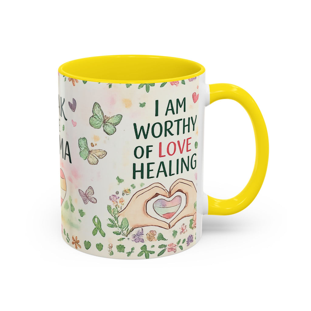 Break the Stigma Mug 💚 | Mental Health Awareness Coffee Cup | NeuroVibe Shop™