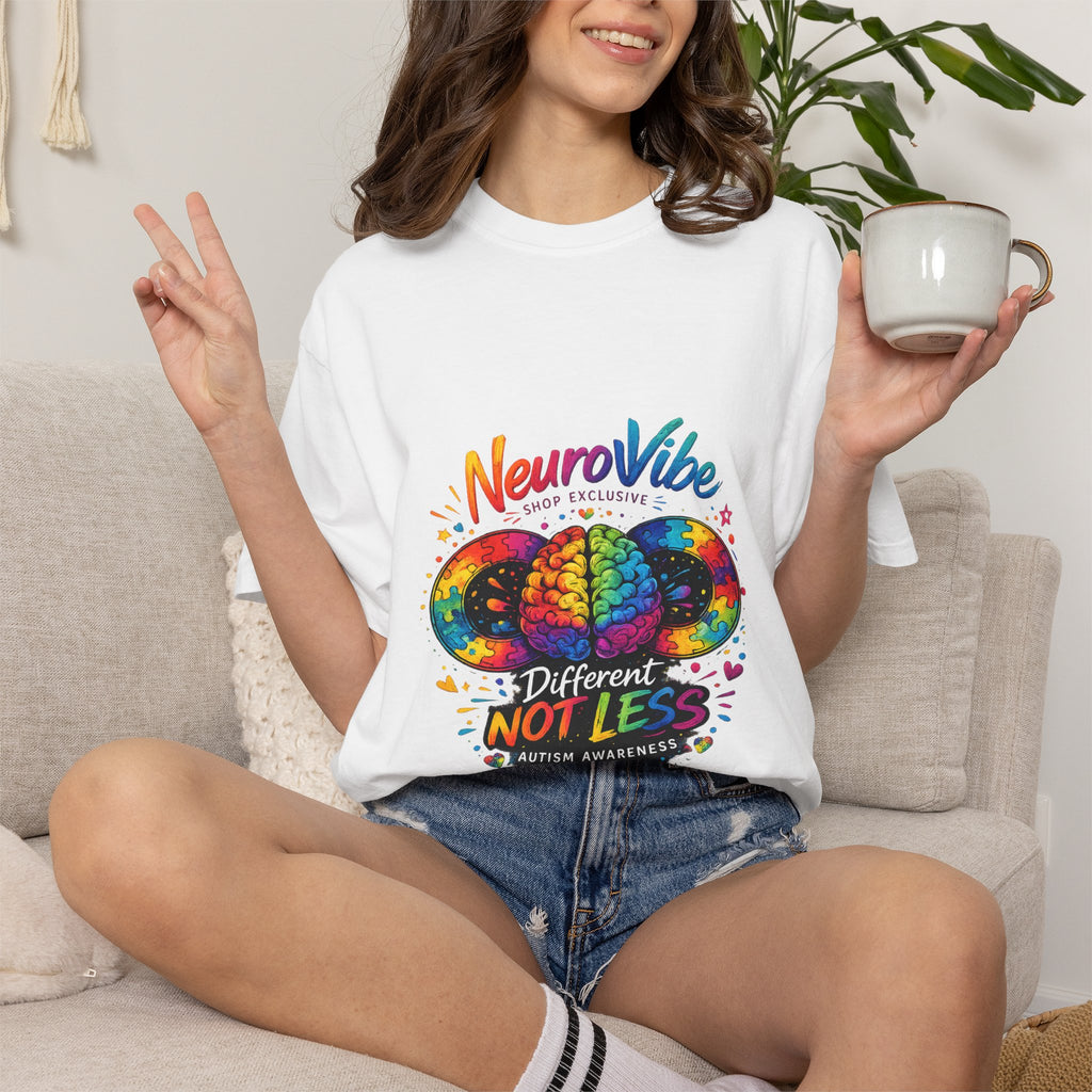 Different Not Less Kids Tee 🌈 | NeuroVibe Autism Shirt | NeuroVibe Shop™