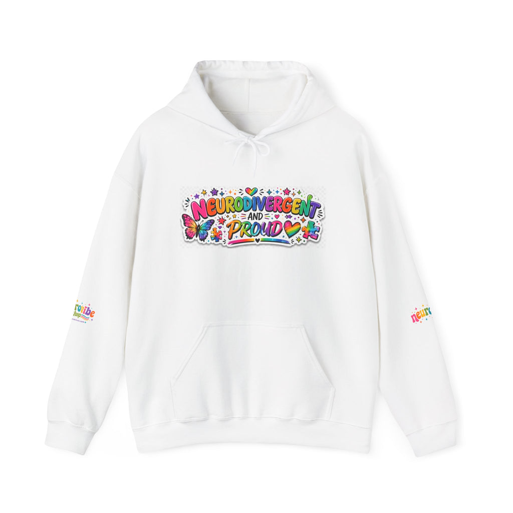 Neurodivergent Proud Hoodie
Neurodivergent Proud Hoodie | Rainbow Neurodiversity Awareness Pullover Sweatshirt