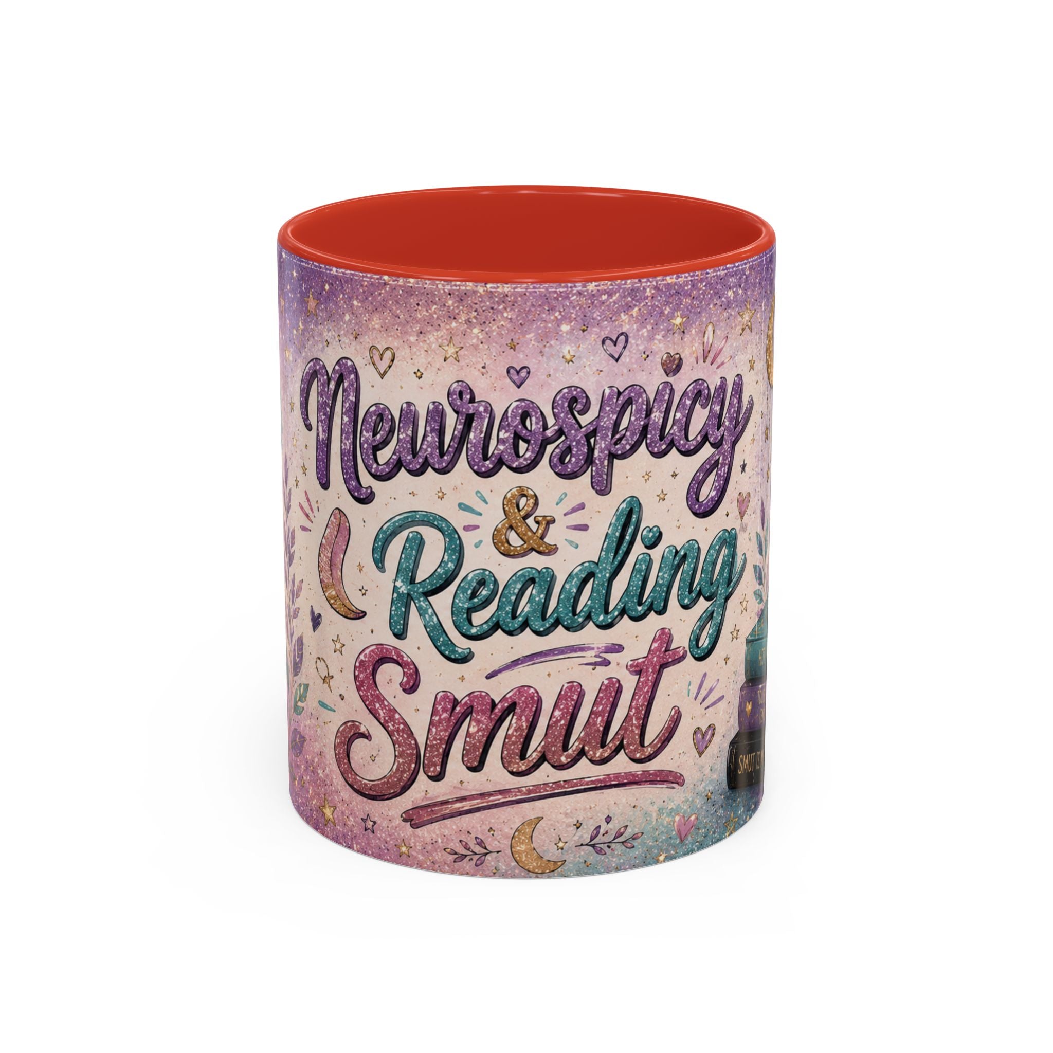 Neurospicy & Reading Smut Mug 📚 | Cozy Booktok Coffee Cup | NeuroVibe Shop™