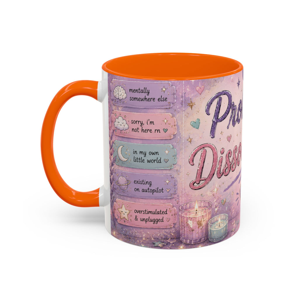 Probably Dissociating Mug 🌙 | Pastel Neurospicy Coffee Cup | NeuroVibe Shop™