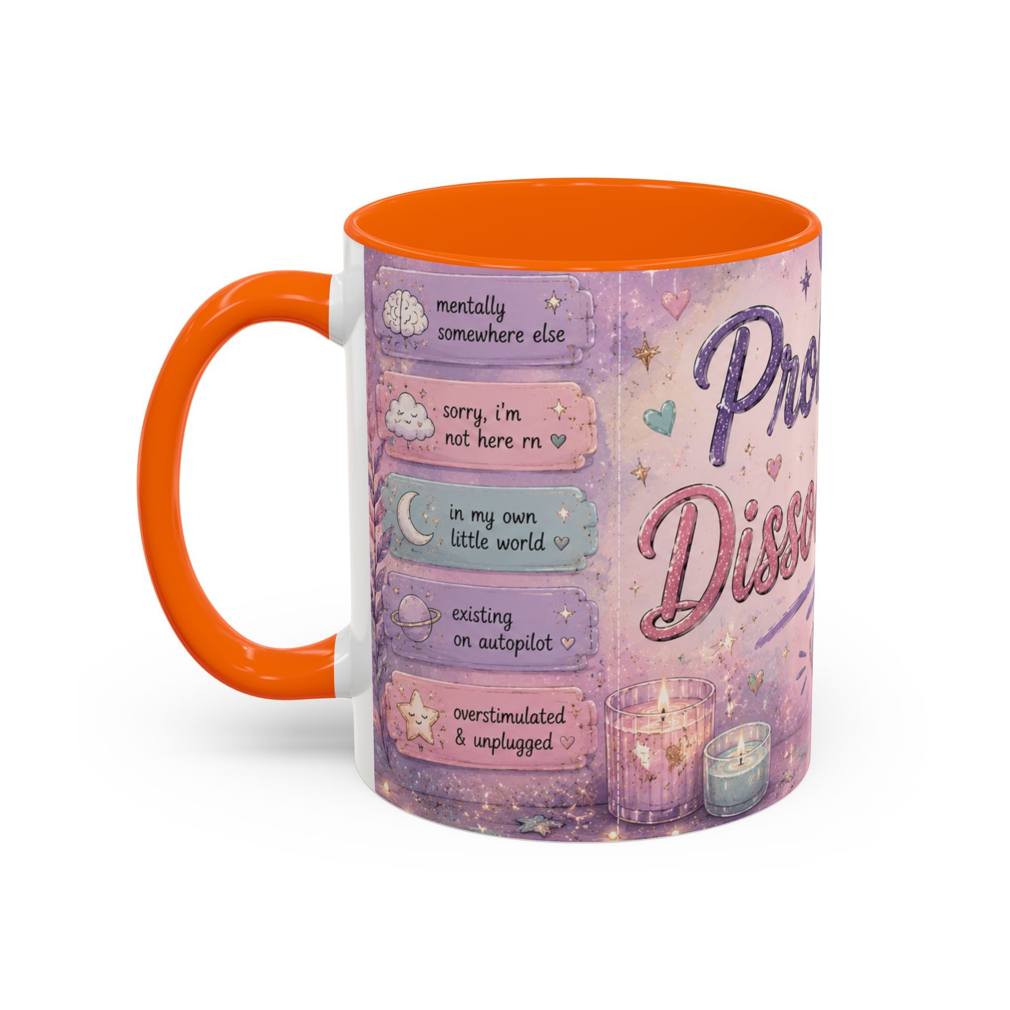 Probably Dissociating Mug 🌙 | Pastel Neurospicy Coffee Cup | NeuroVibe Shop™