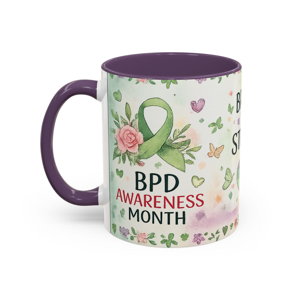 Break the Stigma Mug 💚 | Mental Health Awareness Coffee Cup | NeuroVibe Shop™