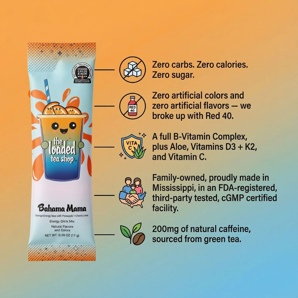 🧋 Loaded Tea Shop | 
Bahama Mama Boost