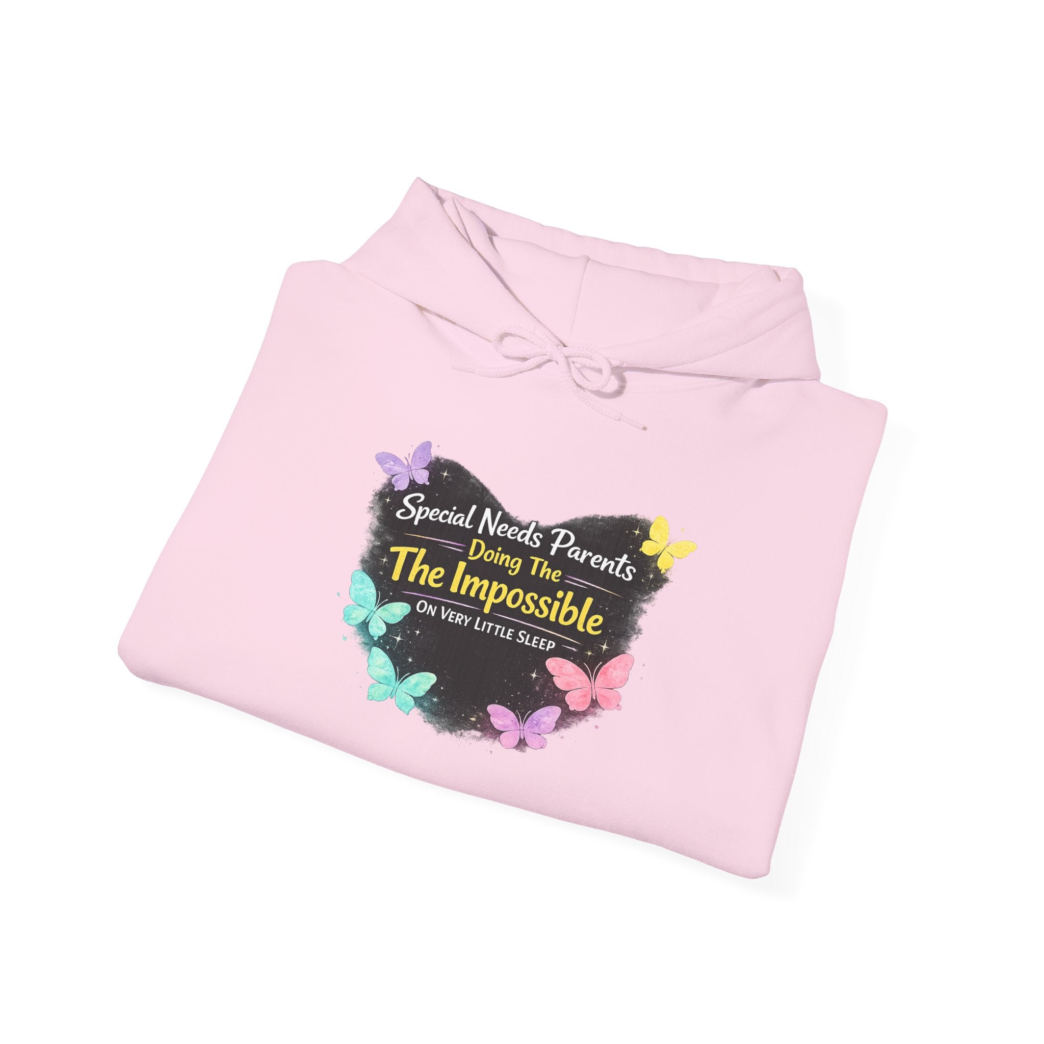 Special Needs Parent Hoodie, Doing The Impossible On Very Little Sleep Tee, Autism Mom Gift, ADHD Parent Hoodie, Advocate Hoodie