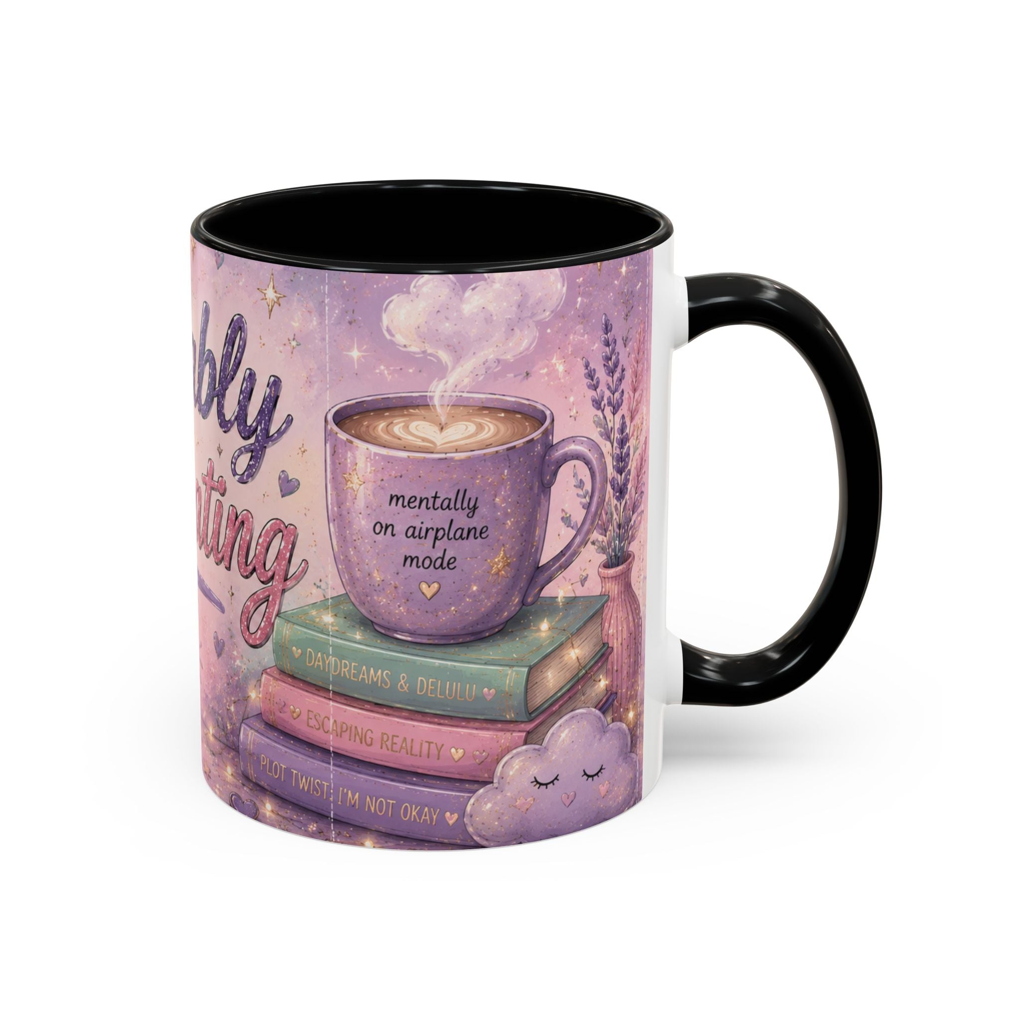 Probably Dissociating Mug 🌙 | Pastel Neurospicy Coffee Cup | NeuroVibe Shop™