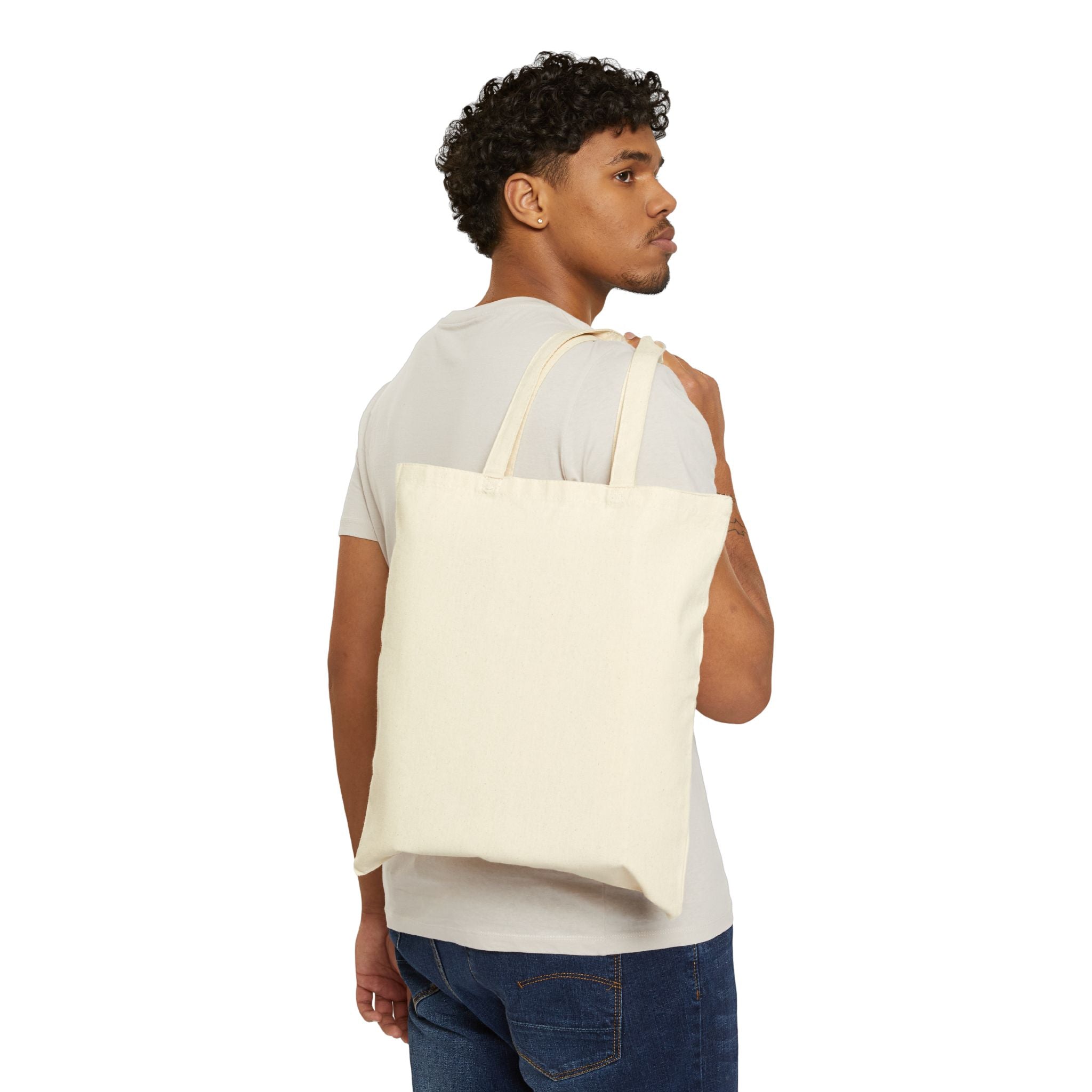 Currently on the Struggle Bus Tote Bag ✨ | Cotton Canvas Carryall | NeuroVibe Shop™