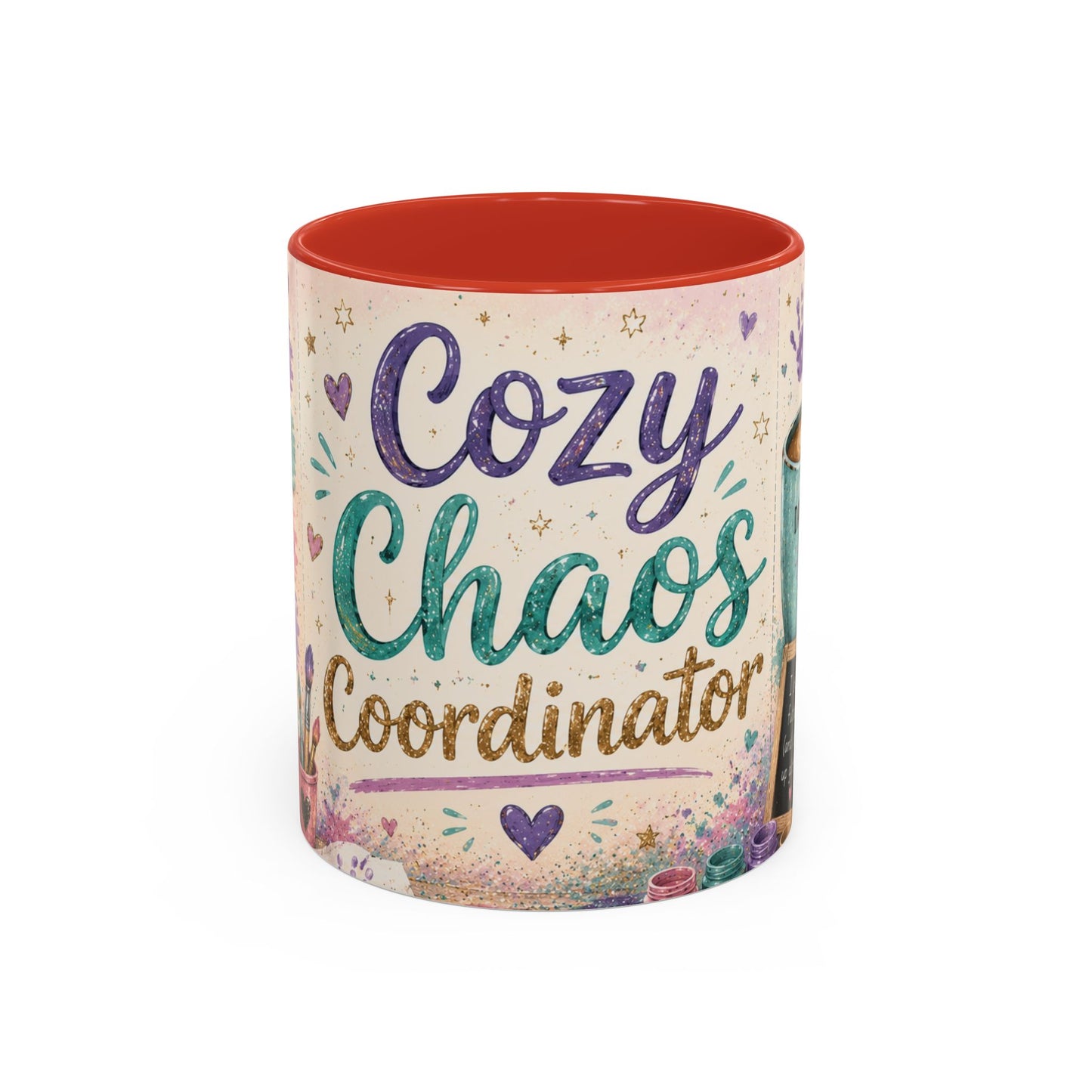 Cozy Chaos Coordinator Mug 🎨 | Daycare Teacher Coffee Cup | NeuroVibe Shop™