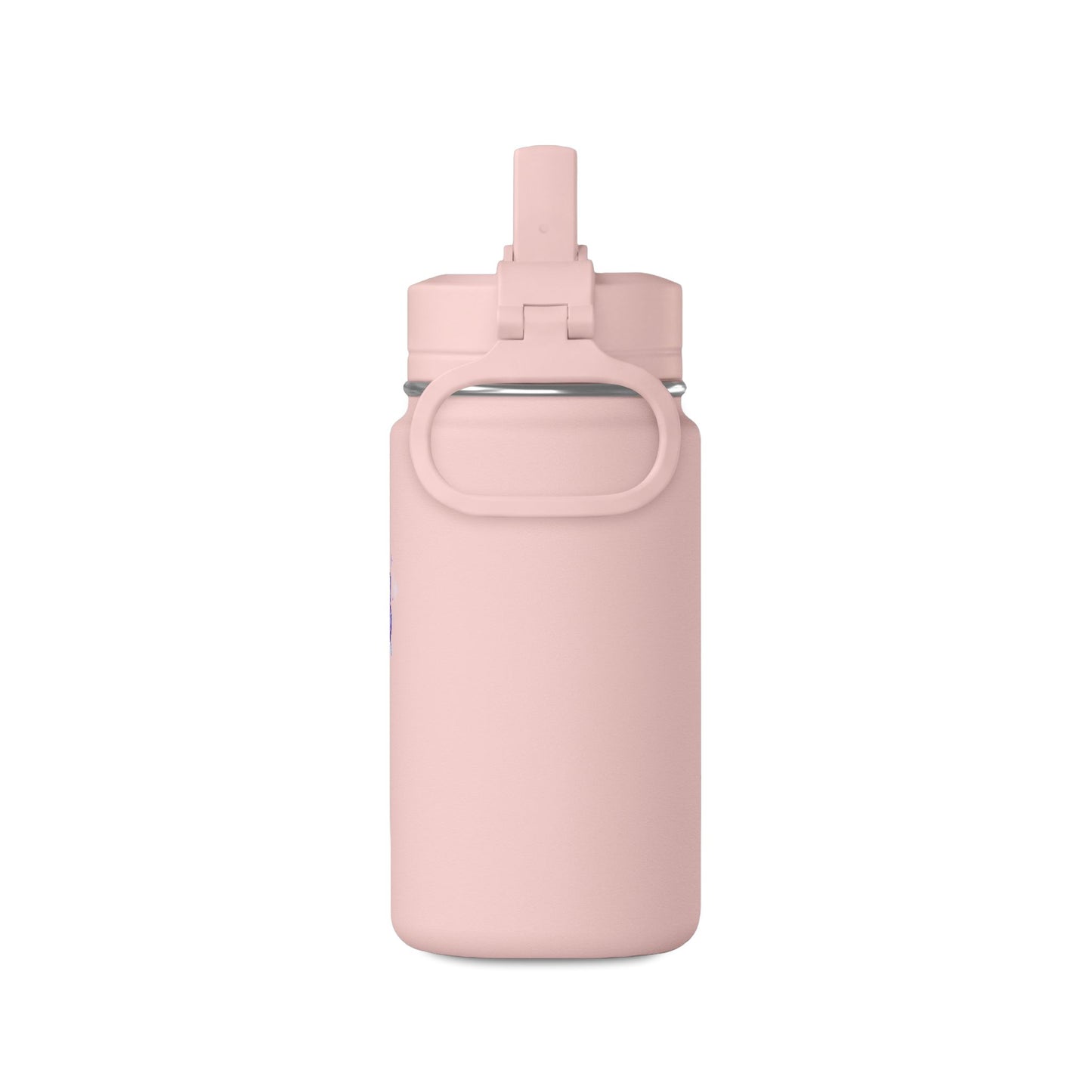 NeuroVibe Butterfly Mini Water Bottle | Kids Back-to-School Drink Bottle | Purple Teal School Hydration Bottle