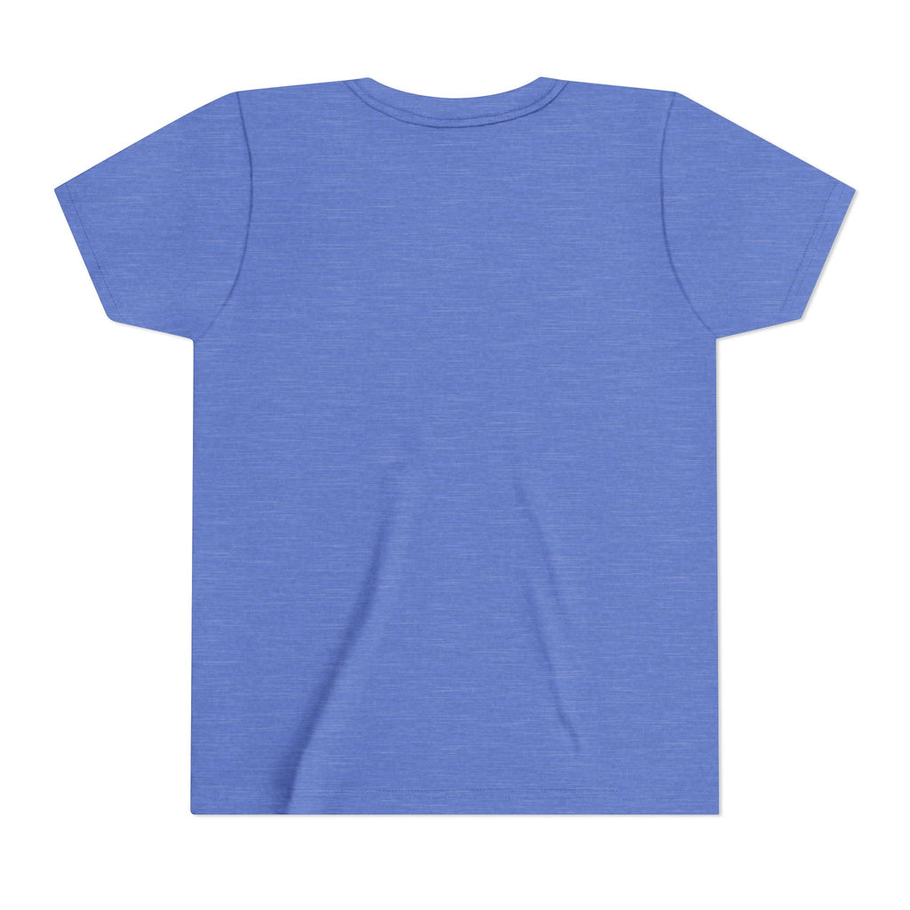 Youth Radiate Positive T-Shirt – Purple & Teal Retro Sunshine Inspirational Graphic Tee | Good Vibes Everyday Boho Floral Shirt | Motivational Mental Health Apparel