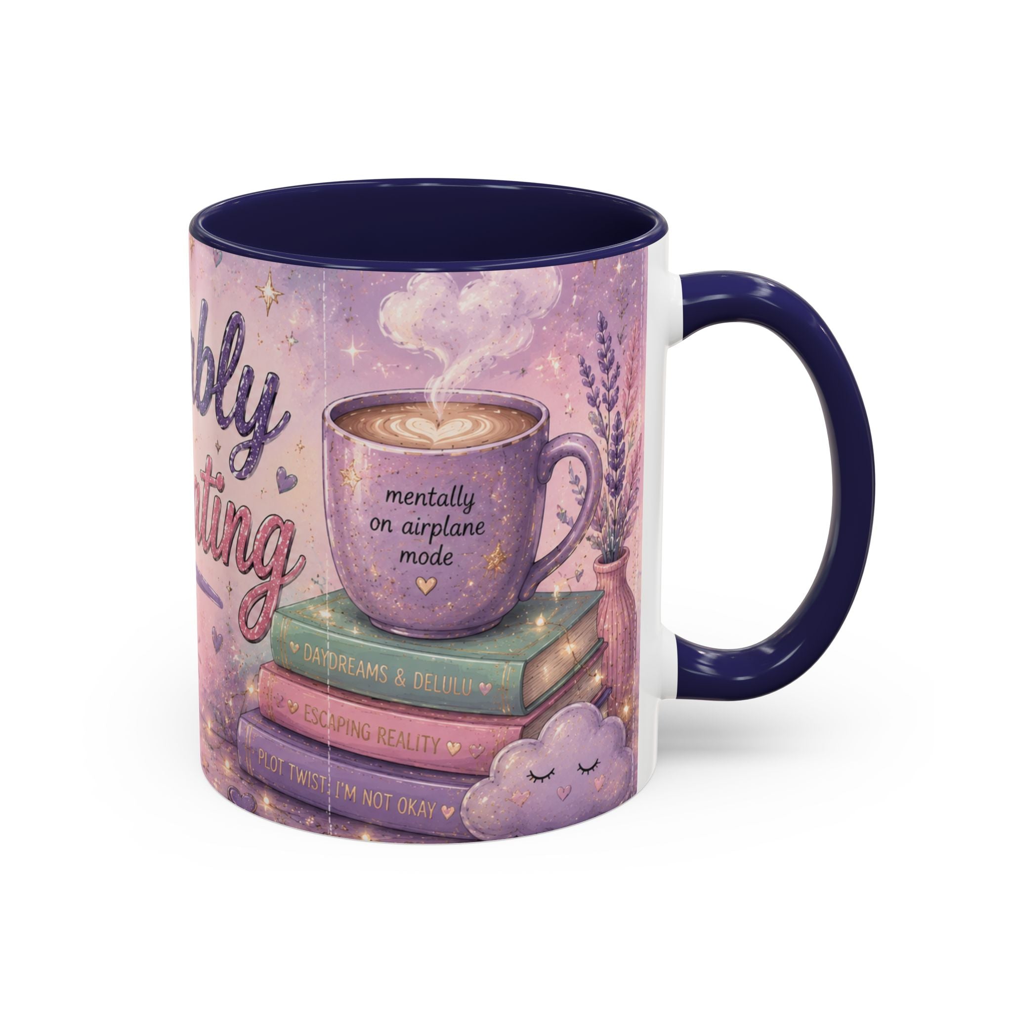 Probably Dissociating Mug 🌙 | Pastel Neurospicy Coffee Cup | NeuroVibe Shop™