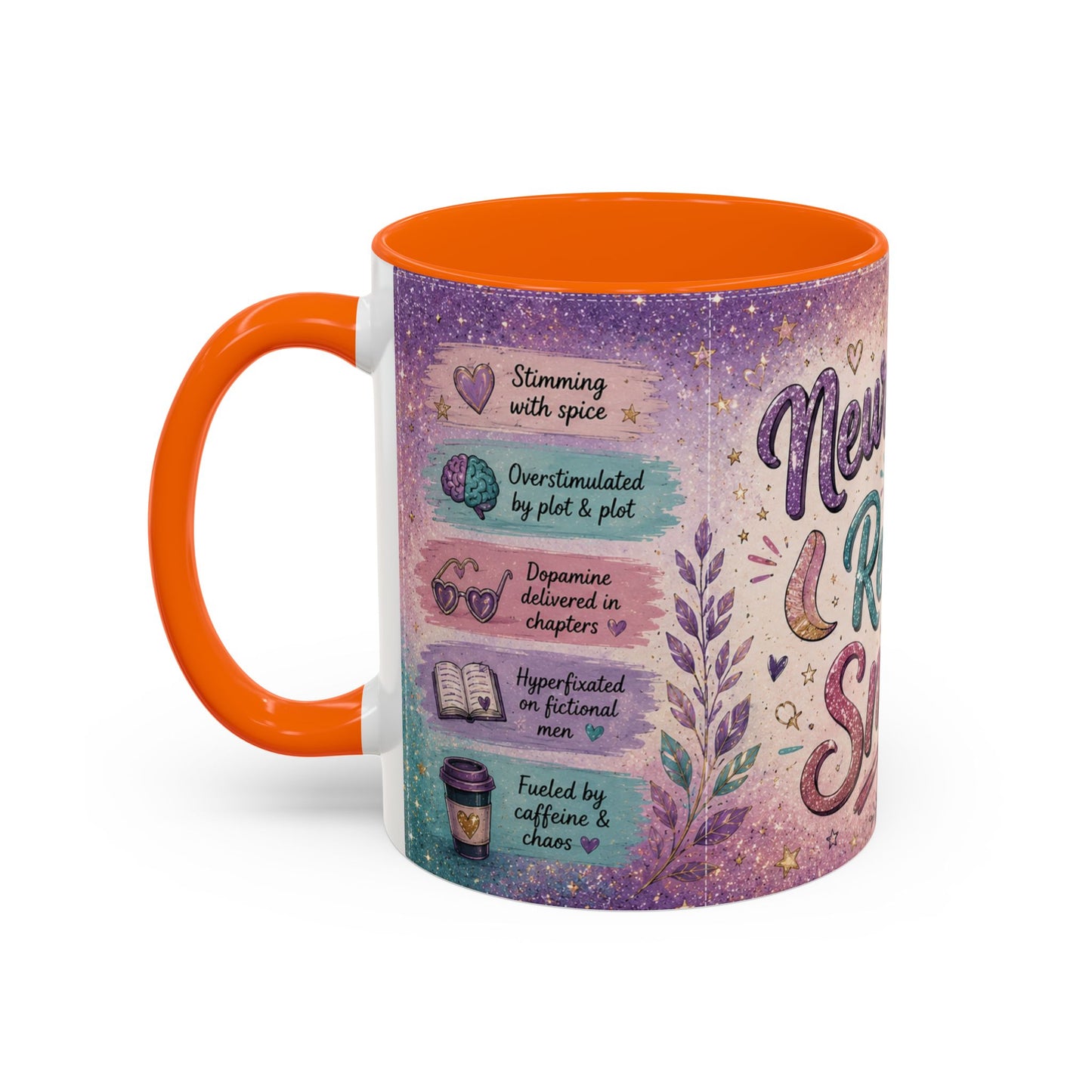 Neurospicy & Reading Smut Mug 📚 | Cozy Booktok Coffee Cup | NeuroVibe Shop™