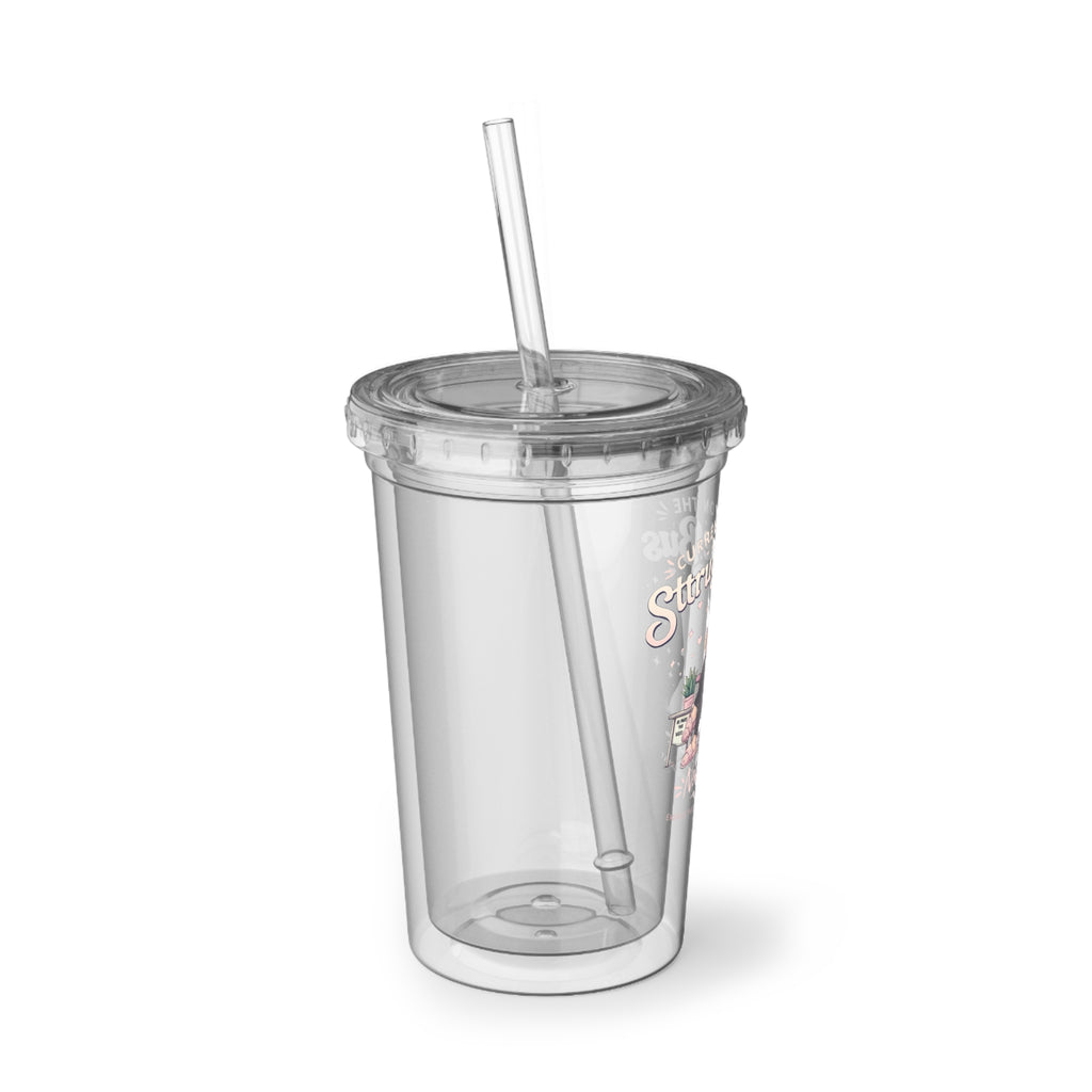 Currently on the Struggle Bus Tumbler ☕ | NeuroVibe Travel Cup | NeuroVibe Shop™