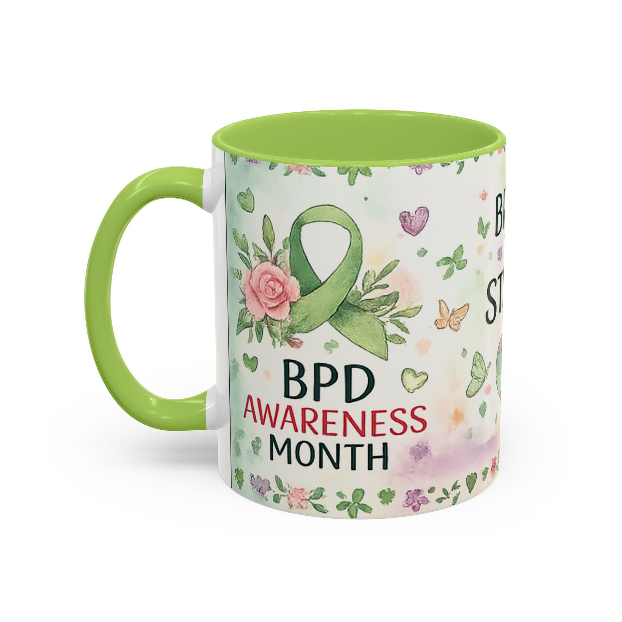 Break the Stigma Mug 💚 | Mental Health Awareness Coffee Cup | NeuroVibe Shop™
