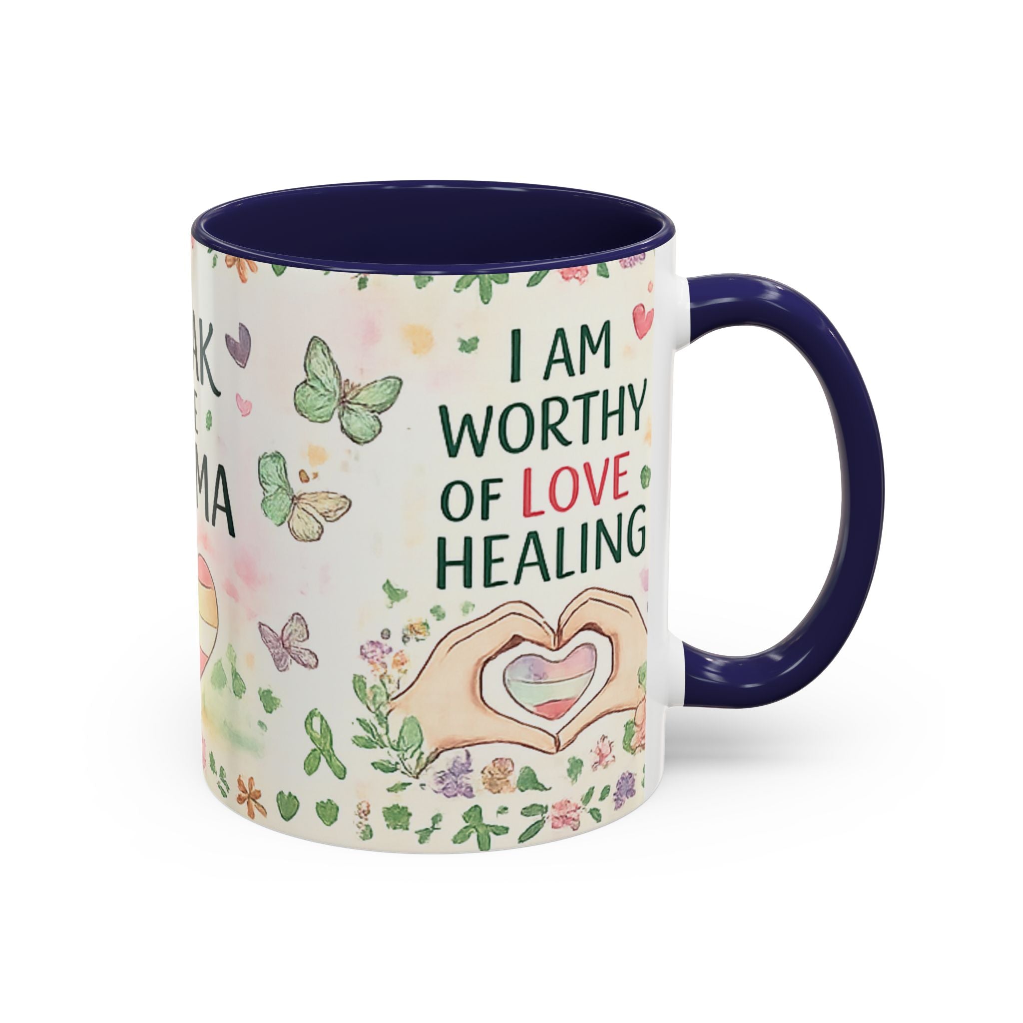 Break the Stigma Mug 💚 | Mental Health Awareness Coffee Cup | NeuroVibe Shop™