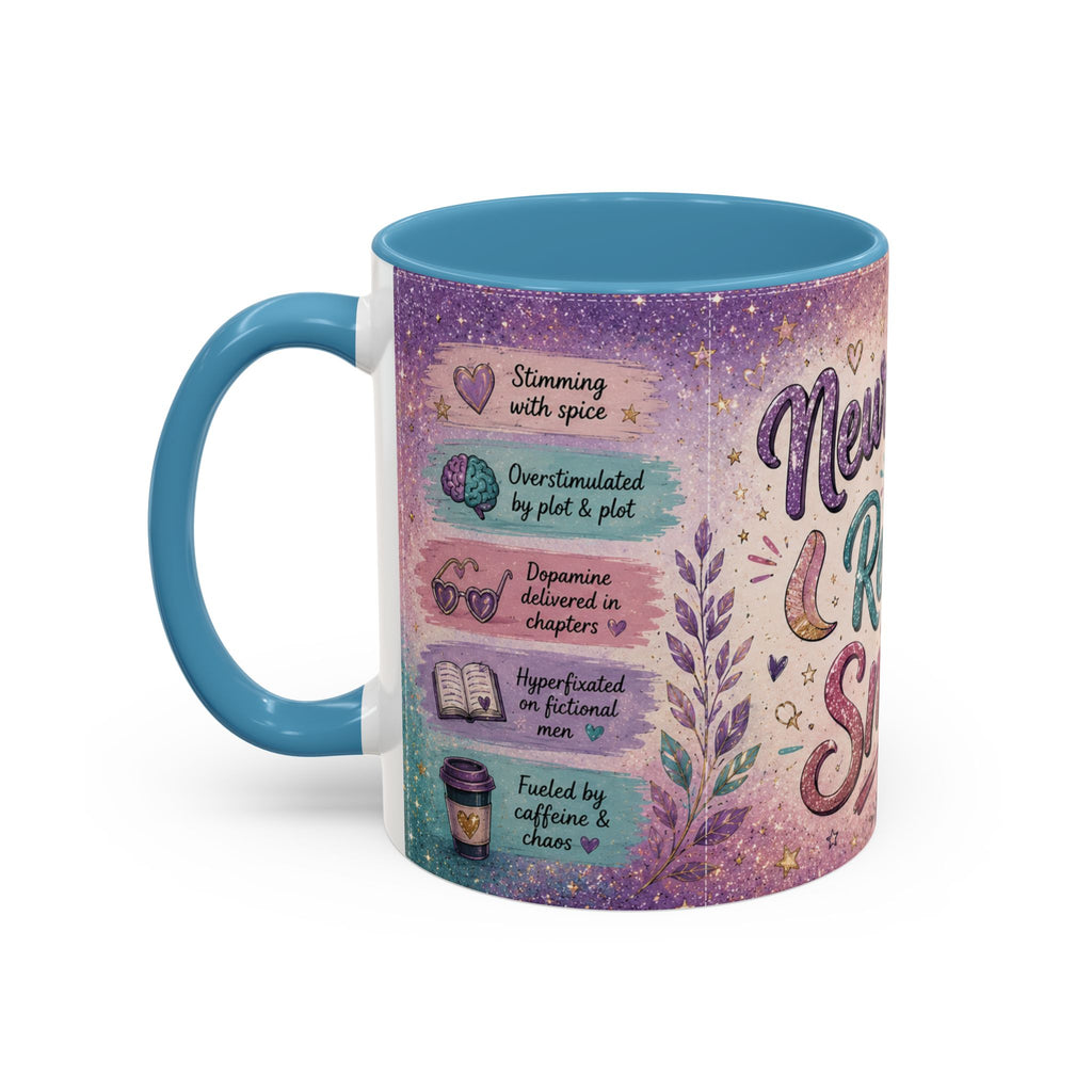 Neurospicy & Reading Smut Mug 📚 | Cozy Booktok Coffee Cup | NeuroVibe Shop™
