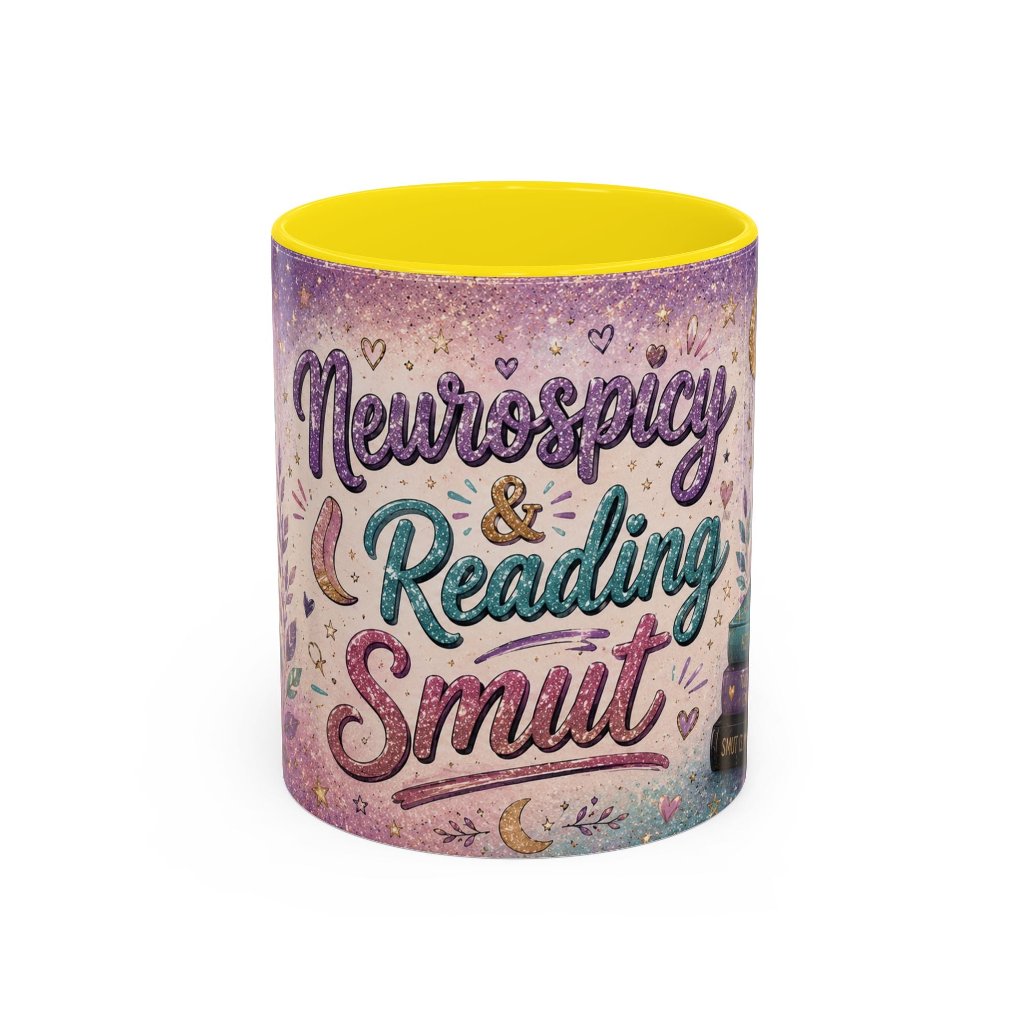 Neurospicy & Reading Smut Mug 📚 | Cozy Booktok Coffee Cup | NeuroVibe Shop™