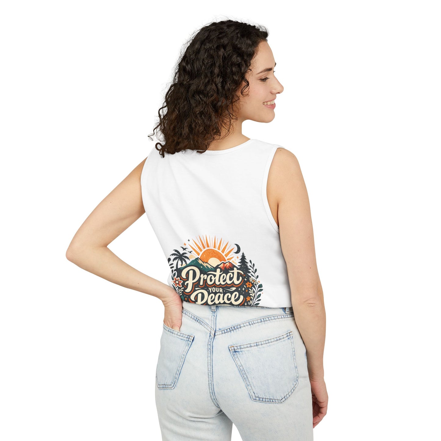 Healing Isn’t Linear Tank Top | Mental Health Awareness Shirt | NeuroVibe Shop™