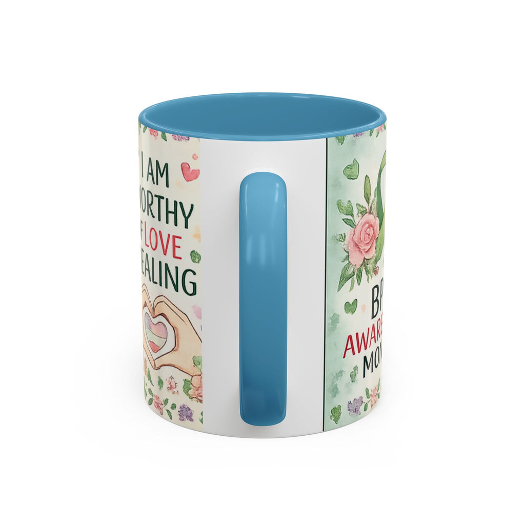 Break the Stigma Mug 💚 | Mental Health Awareness Coffee Cup | NeuroVibe Shop™