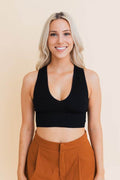 ✨Cloud Comfort Ribbed Crop Top