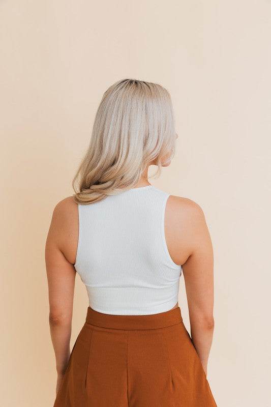 ✨Cloud Comfort Ribbed Crop Top