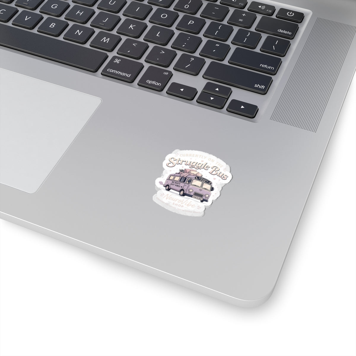 Currently on the Struggle Bus Sticker 🚌 | Retro Mental Health Decal | NeuroVibe Shop™