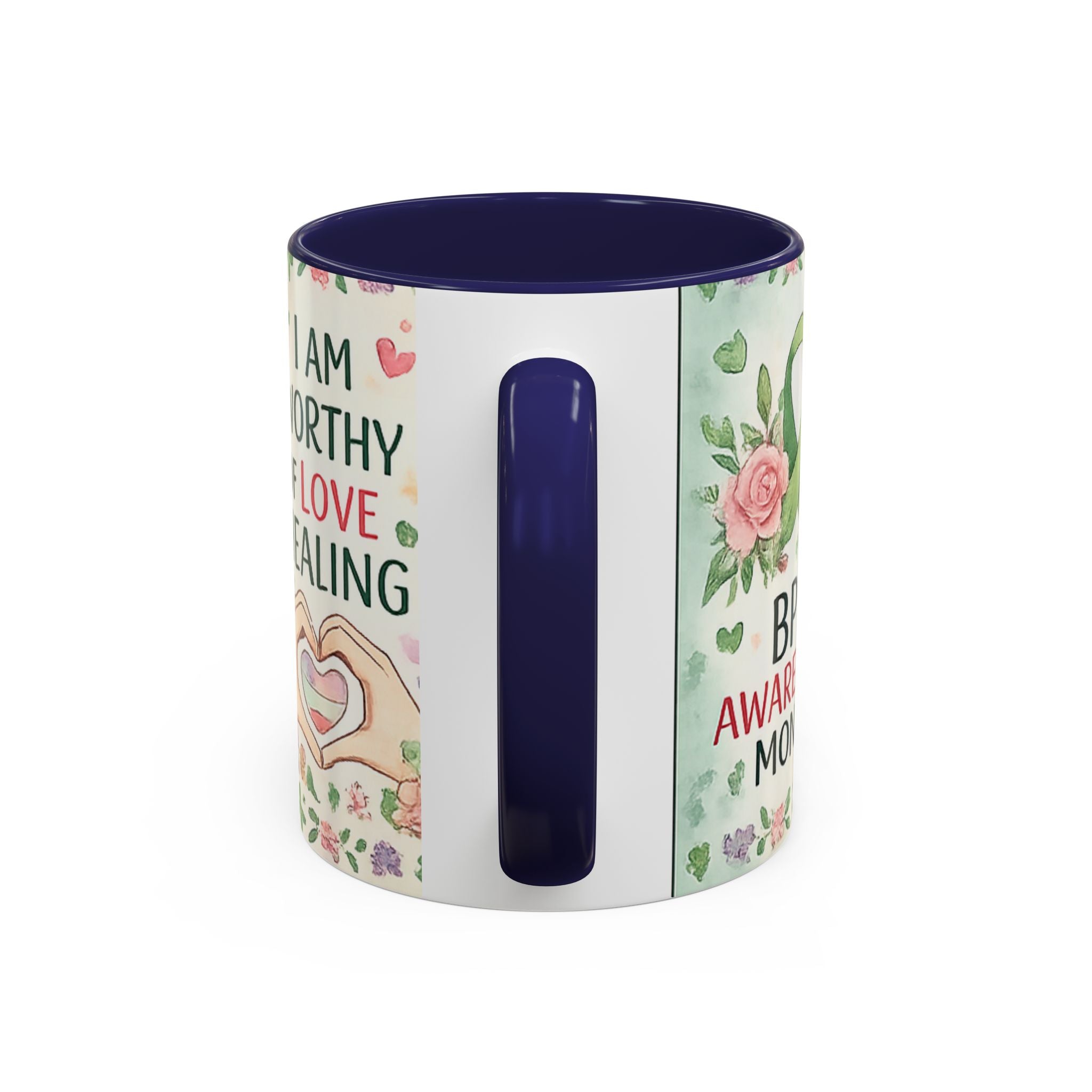 Break the Stigma Mug 💚 | Mental Health Awareness Coffee Cup | NeuroVibe Shop™