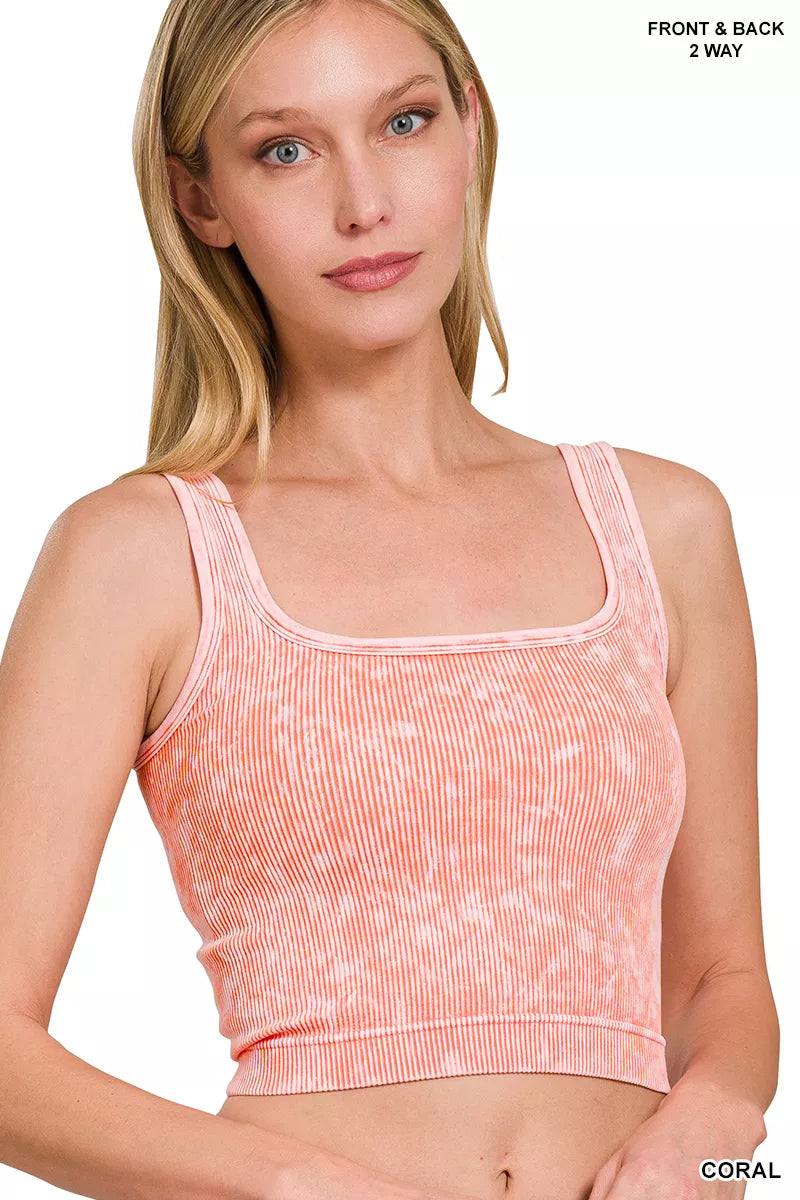 🌞Sunset Reset Tank – Peach