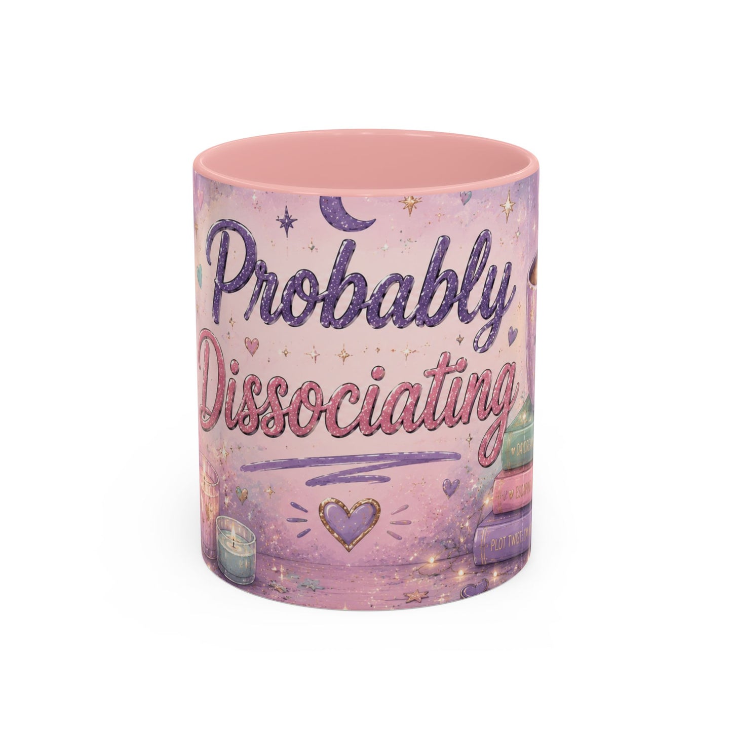 Probably Dissociating Mug 🌙 | Pastel Neurospicy Coffee Cup | NeuroVibe Shop™